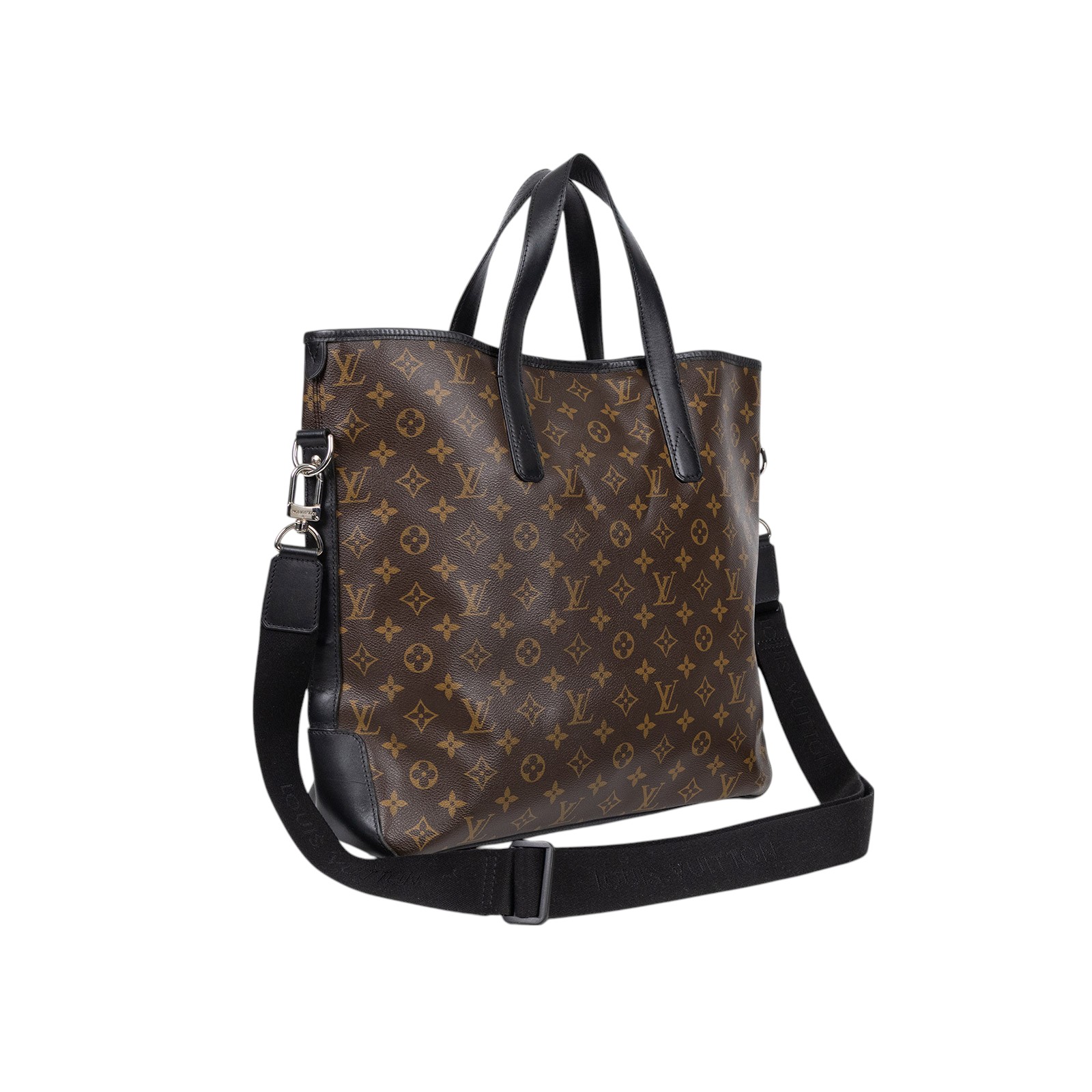 路易威登 LOUIS VUITTON Macassar Davis tote bag  經典帆布 手提 肩背 側背 托特包 M56708  背帶