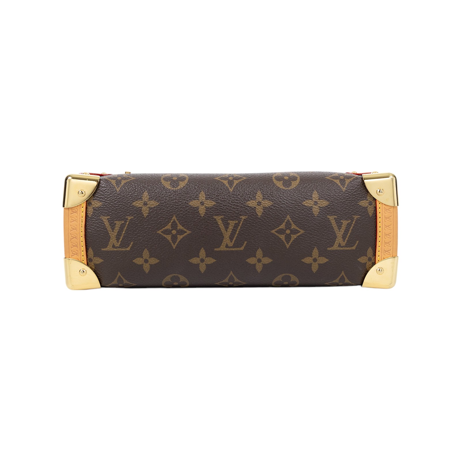 路易威登 LOUIS VUITTON Side Trunk MM 老花 手提 肩背 箱包 M46358 晶片款  原廠盒子/防塵袋/背帶
