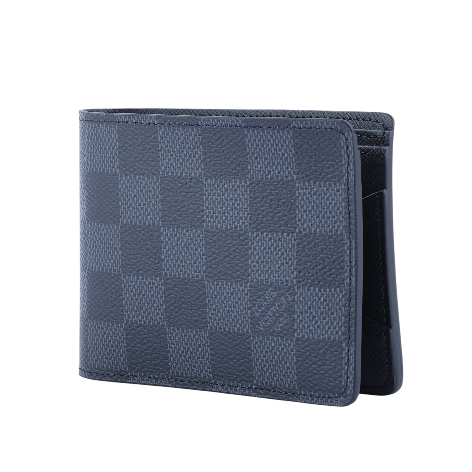 路易威登 LOUIS VUITTON Multiple 棋盤格 錢包 短夾 N62663 晶片款 黑棋盤二折短夾 原廠盒子/防塵袋