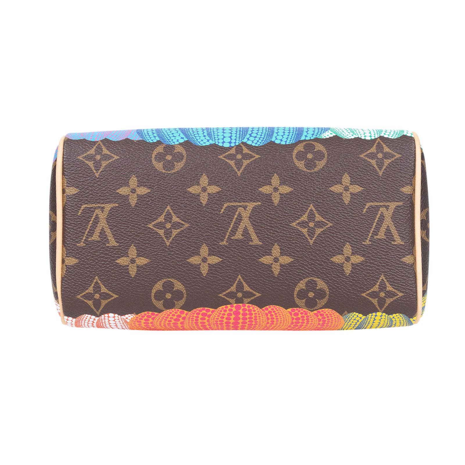 路易威登 LOUIS VUITTON 聯名YK 草間彌生 Speedy 20 波士頓包 M46469 晶片款  原廠盒子/防塵袋鎖組/背帶