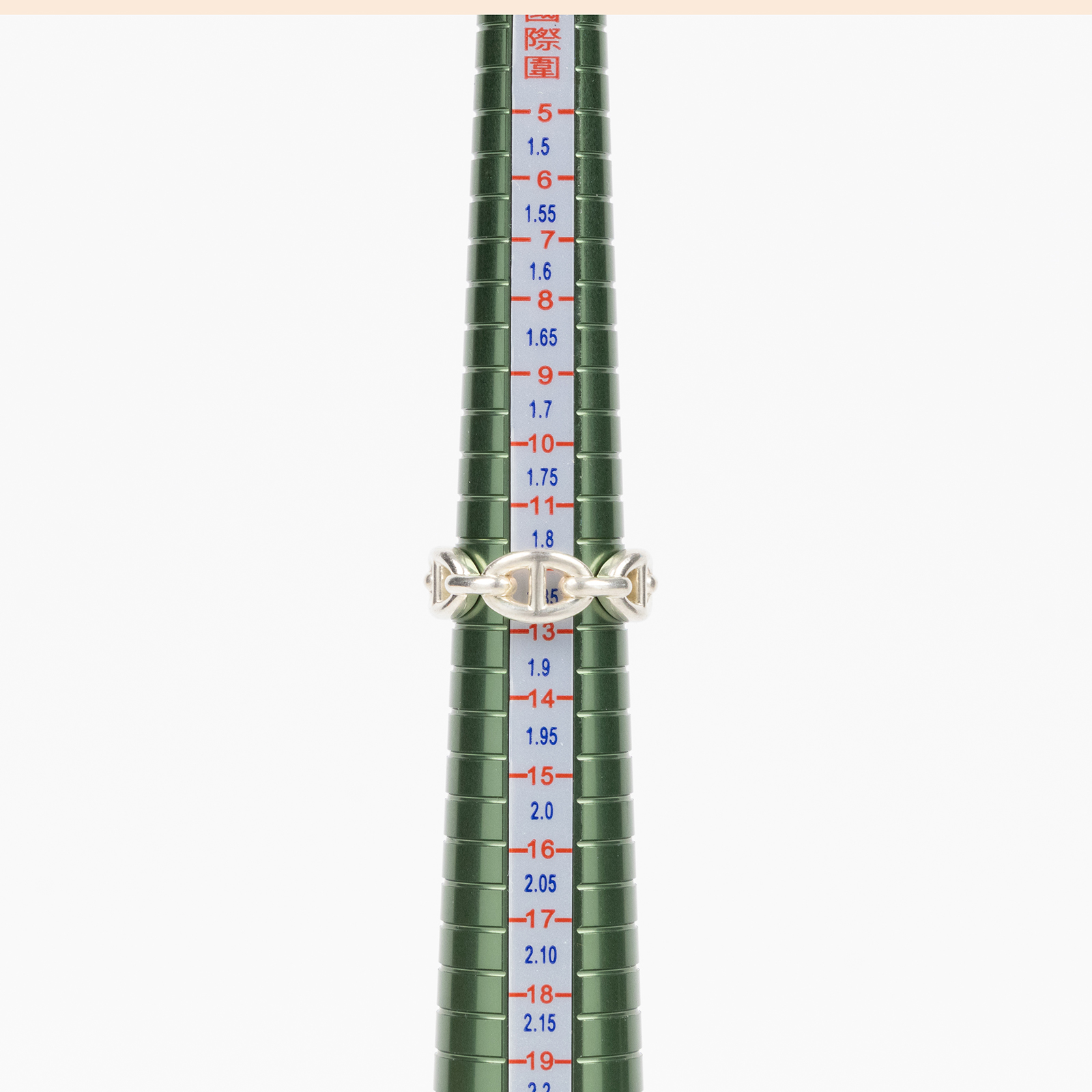 愛馬仕 Hermès Chaine dancre Enchainee 豬鼻子 戒指 DANENR54 19AJ209275 925豬鼻戒指 #54 原廠盒子