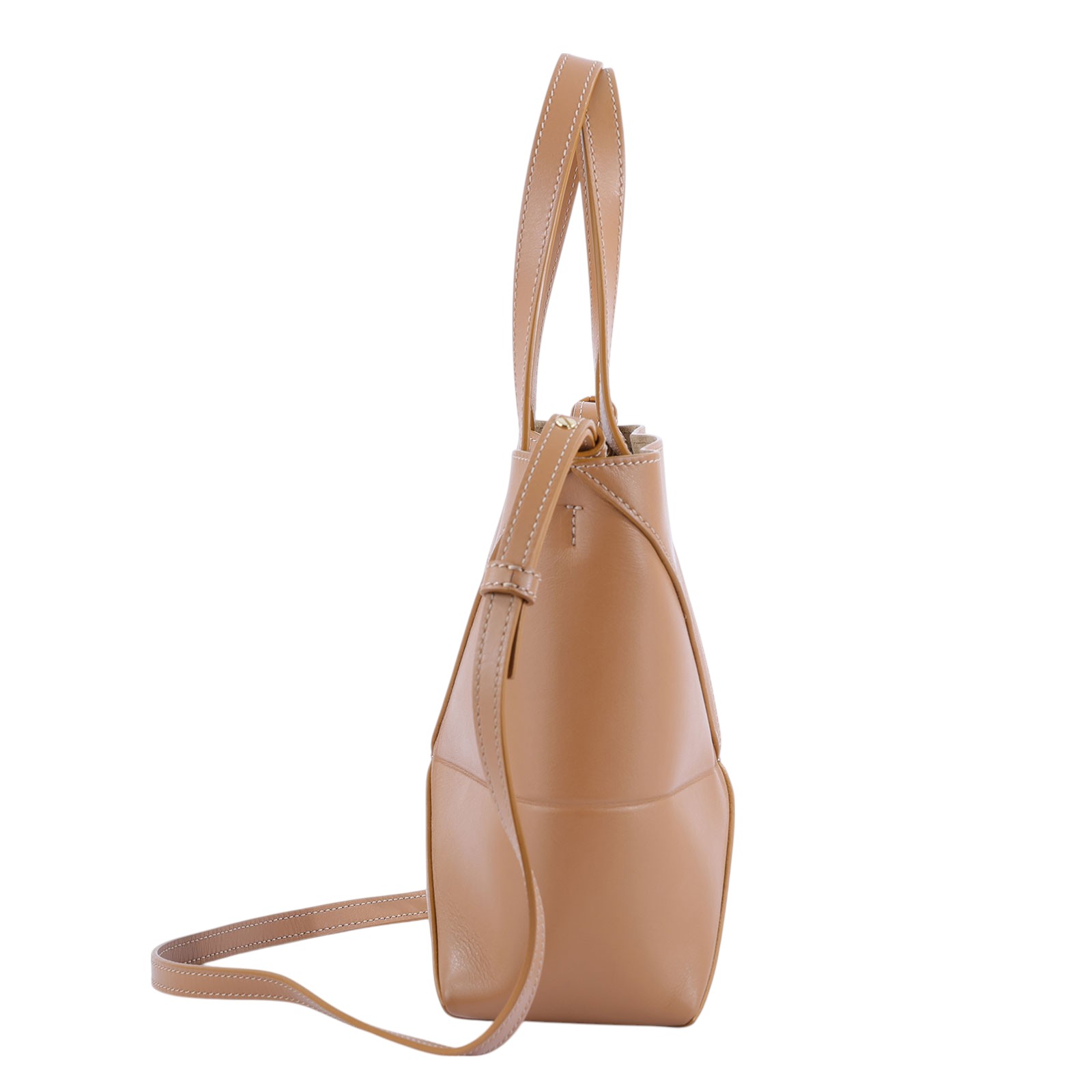 羅意威 LOEWE Mini Puzzle Fold Tote 肩背 手提包 迷你 A657V25X01 焦糖PUZZLE FOLD MINI 防塵袋