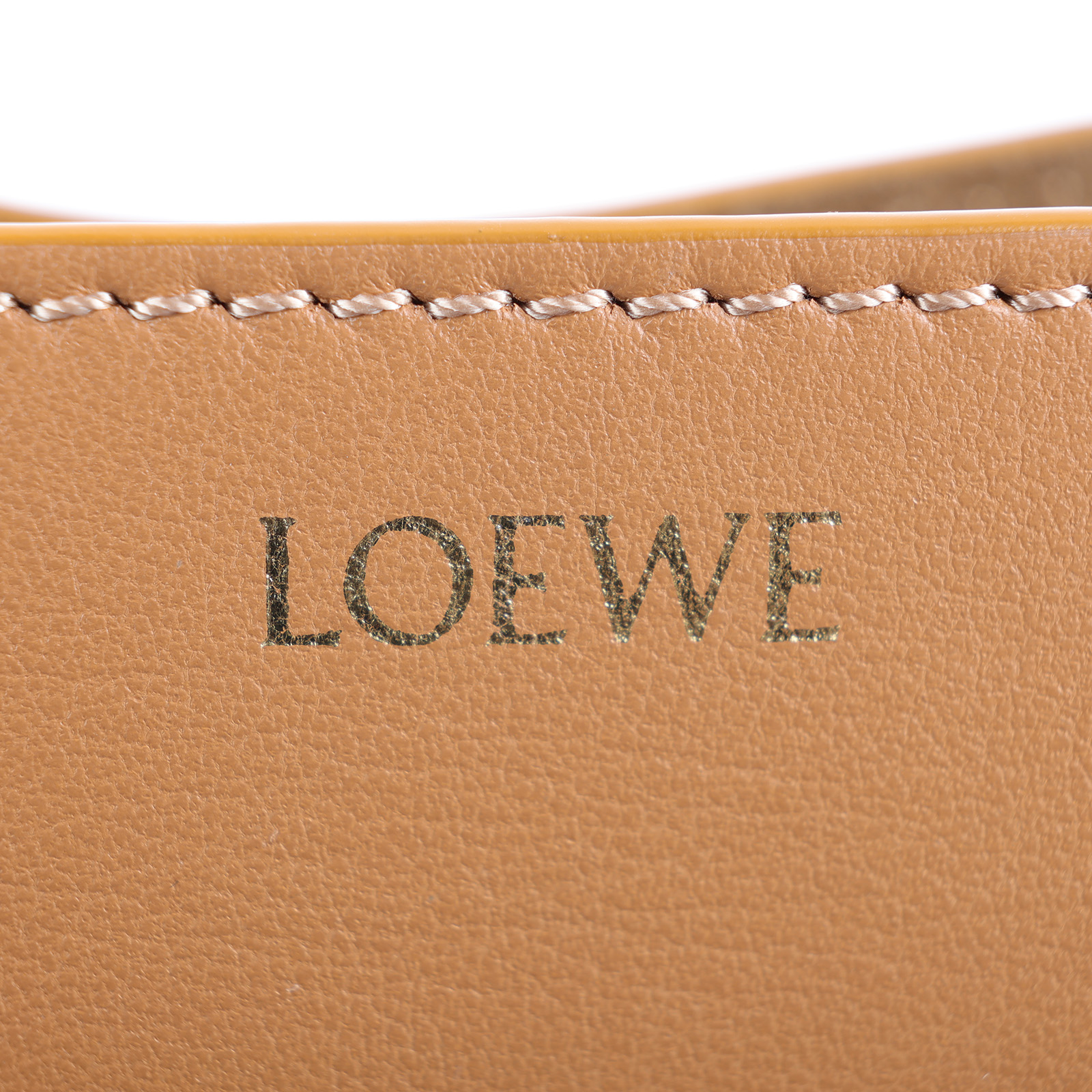 羅意威 LOEWE Mini Puzzle Fold Tote 肩背 手提包 迷你 A657V25X01 焦糖PUZZLE FOLD MINI 防塵袋