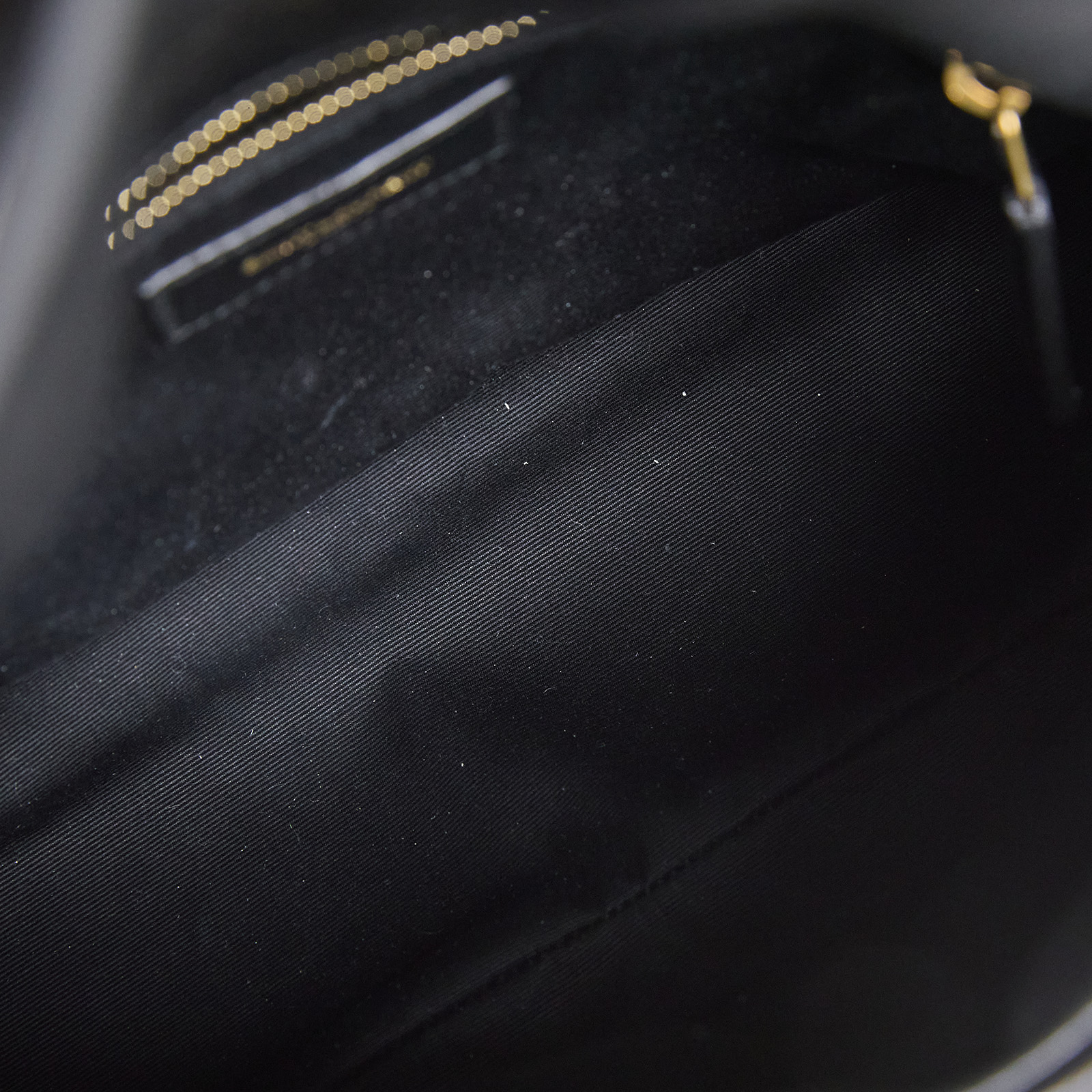 聖羅蘭 YSL SAINT LAURENT Puffer 絎縫納帕皮包 小型 5774761EL07 黑金PUFFER SMALL 防塵袋