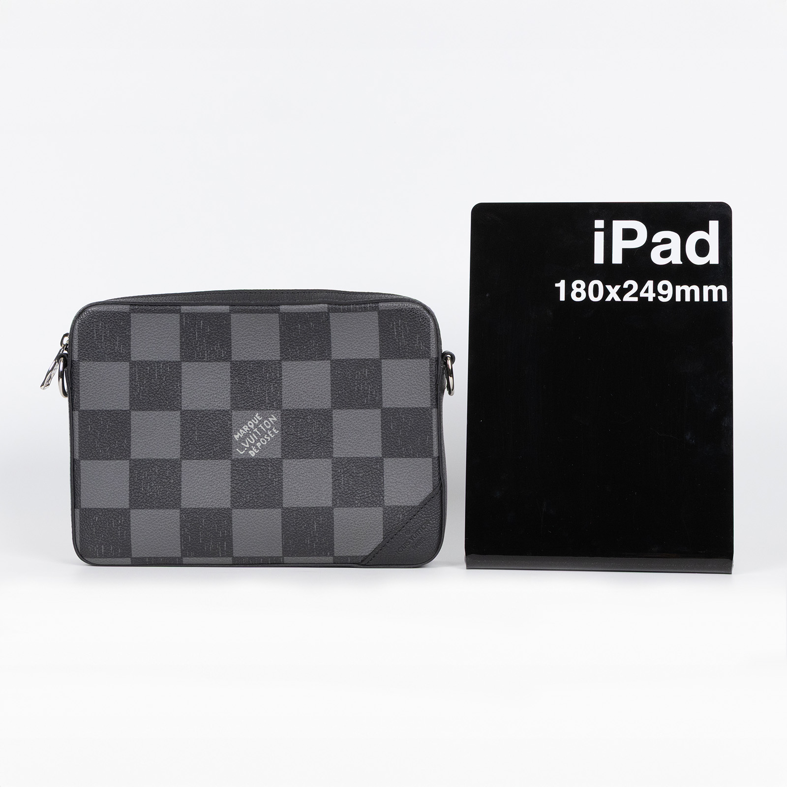 路易威登 LOUIS VUITTON Trio 肩背 郵差包 N80401 晶片款 大黑棋盤TRIO 原廠盒子/防塵袋