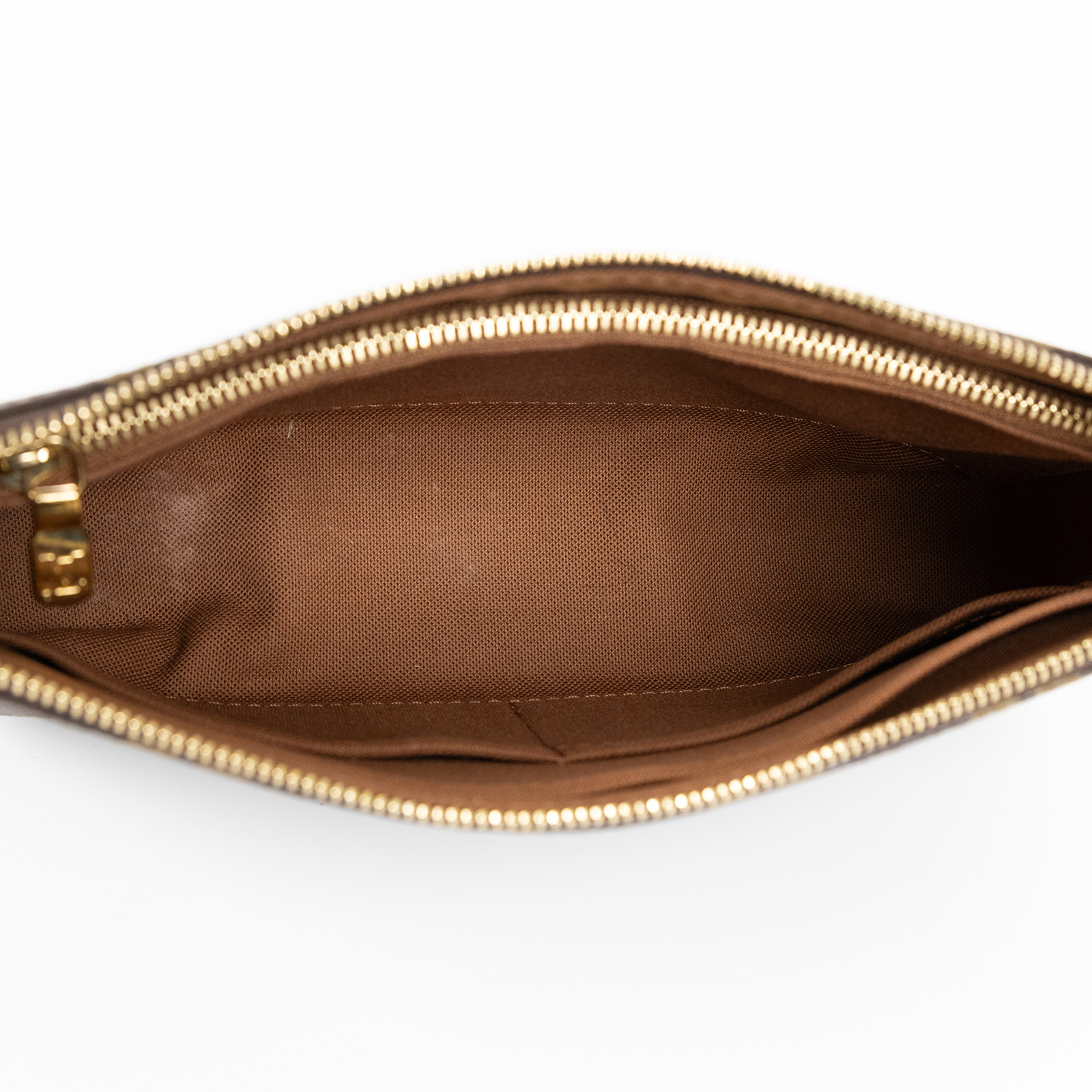 路易威登 LOUIS VUITTON Pochette Accessoires 麻將包 鍊條 皮背帶 腋下單肩包 M82766 晶片款  原廠盒子/防塵袋/背帶/購買證明影本