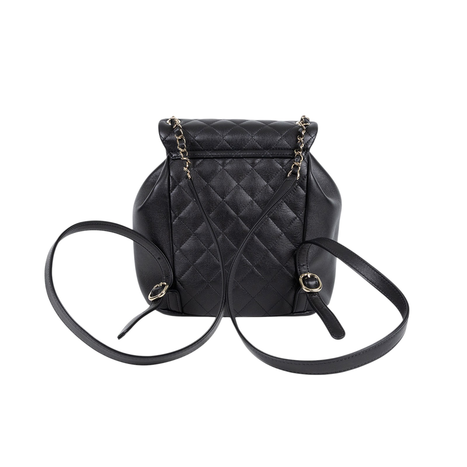 香奈兒 CHANEL Duma 後背包  晶片款 黑DUMA後背包 無附屬品