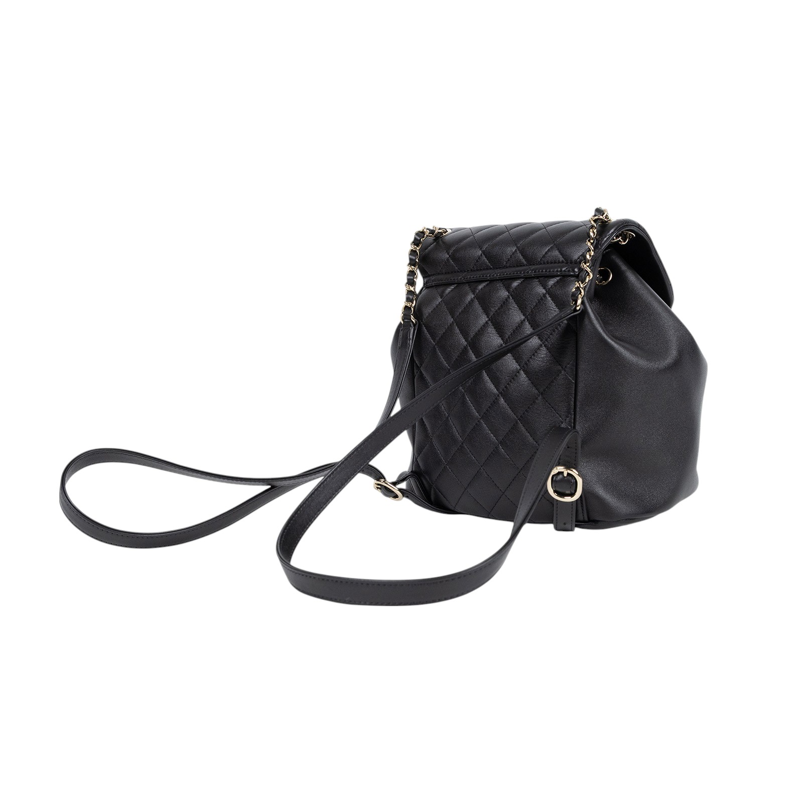 香奈兒 CHANEL Duma 後背包  晶片款 黑DUMA後背包 無附屬品