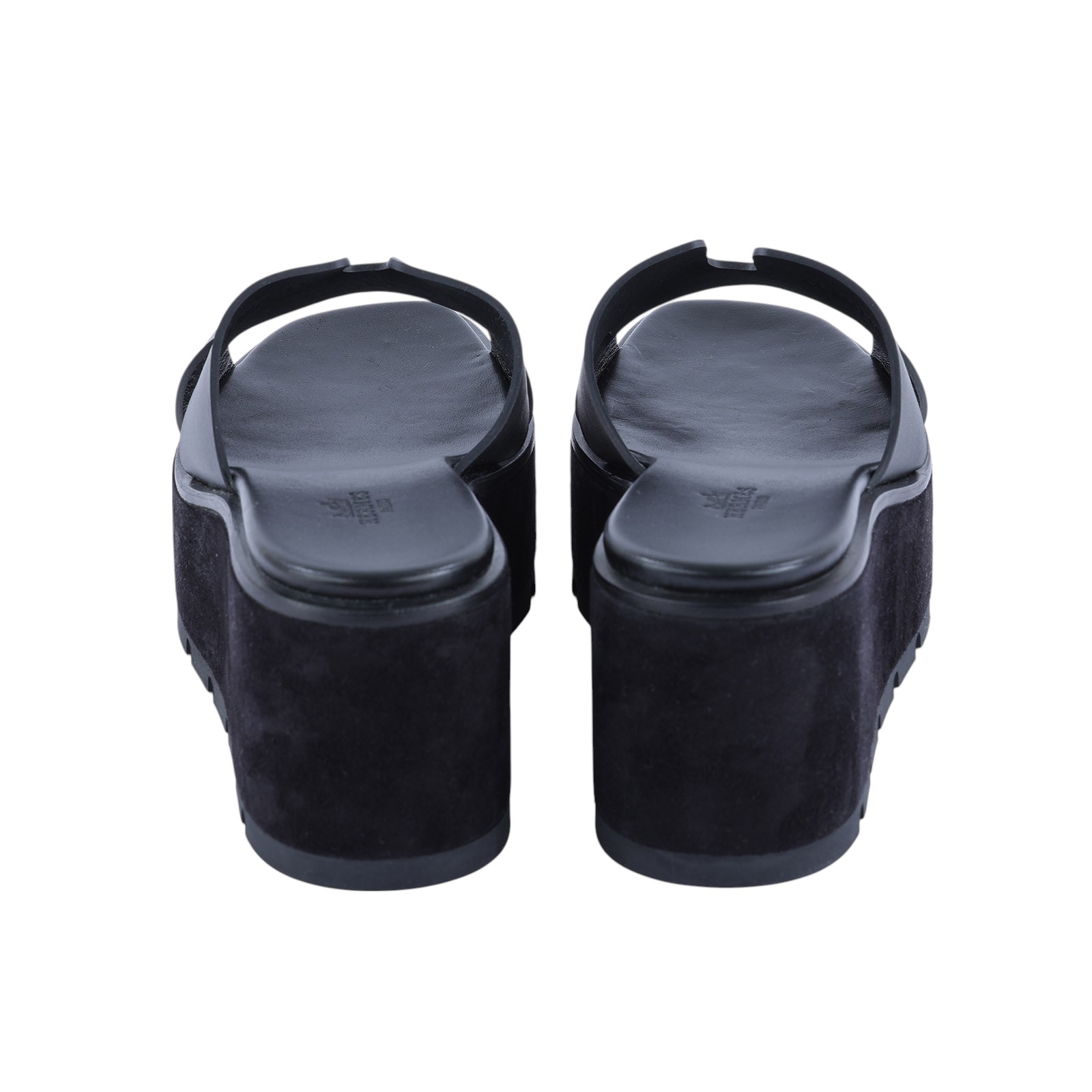 愛馬仕 Hermès Eze 30 sandal 涼鞋 H222144Zv02380 CL222144Z2205 黑H厚底拖#38 原廠盒子/防塵袋