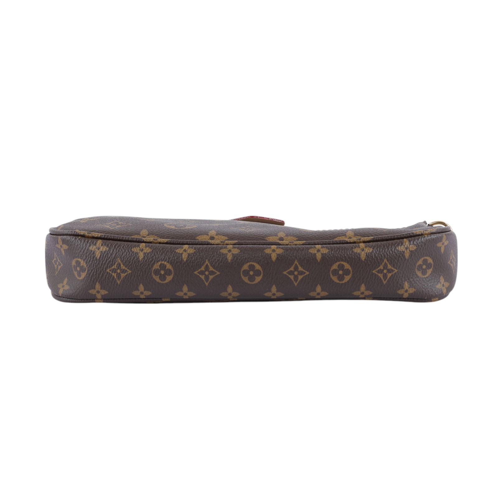 路易威登 LOUIS VUITTON Multi Pochette Accessoires 卡其 三合一 肩背 方包 M44813 晶片款  原廠盒子/防塵袋/內袋