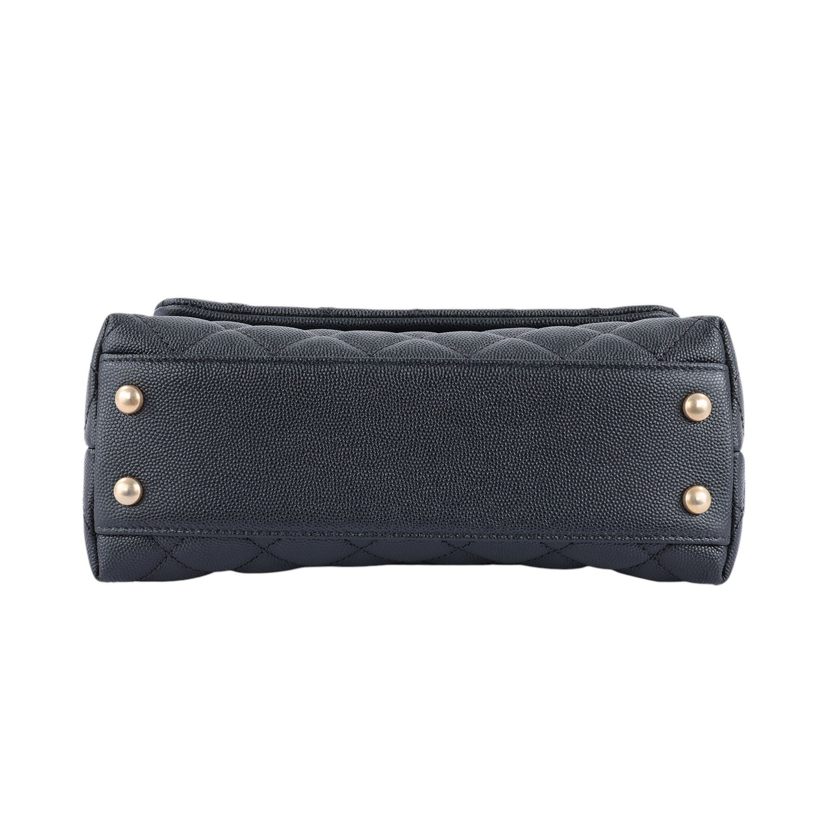 香奈兒 CHANEL Handle 24 手提 口蓋包 A92990 26開 黑金荔枝蜥蜴提把COCO HANDLE24 原廠盒子/保證卡/防塵袋