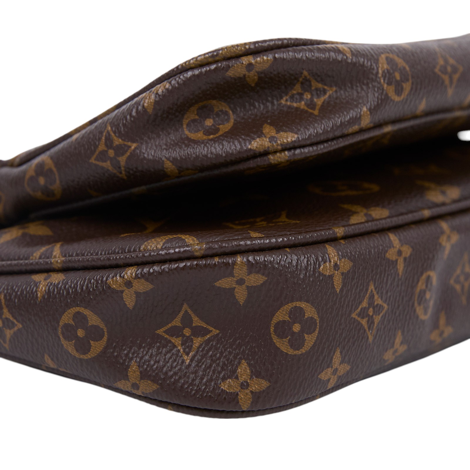 路易威登 LOUIS VUITTON Multi Pochette Accessoires 淺粉 三合一 肩背 方包 M44840 晶片款  防塵袋