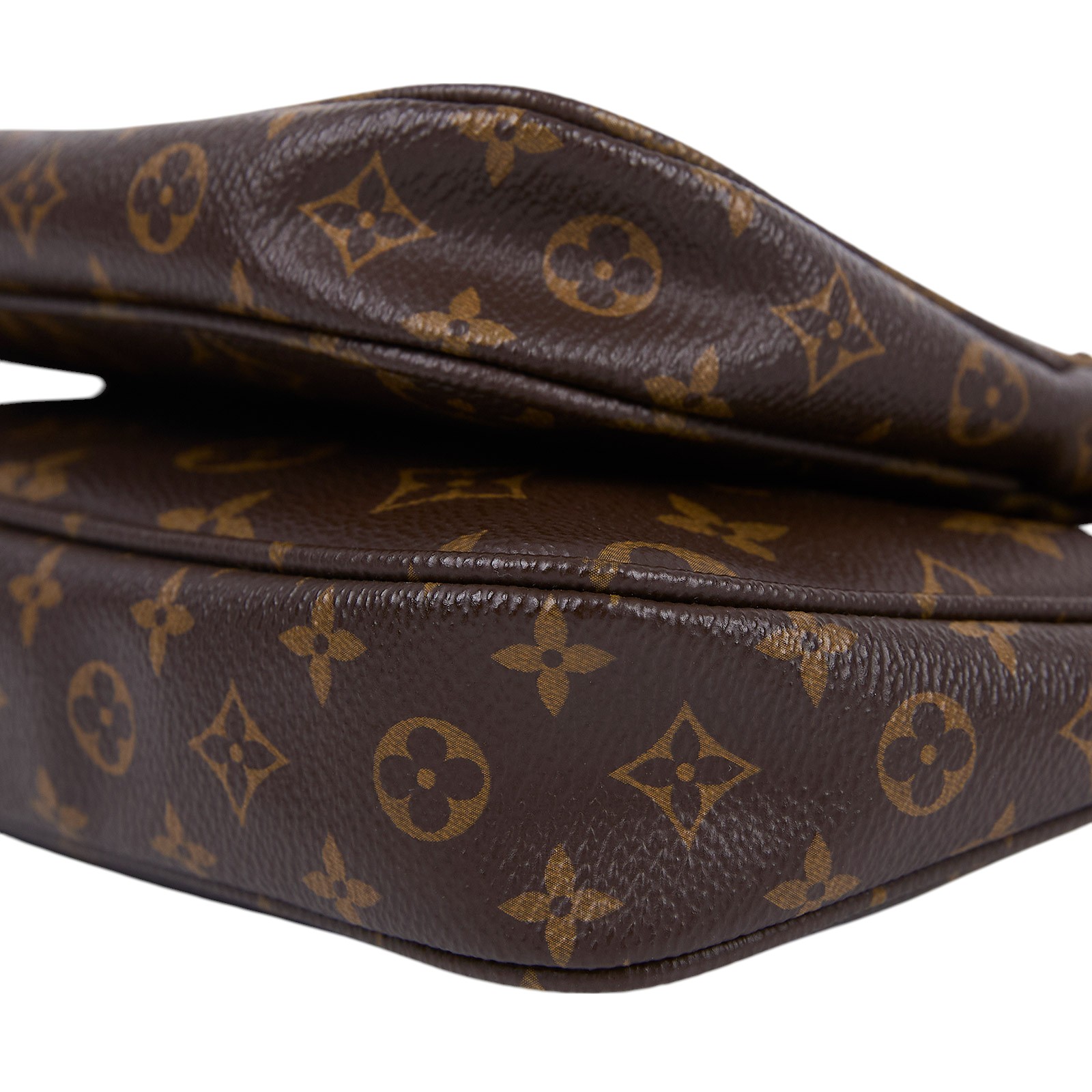 路易威登 LOUIS VUITTON Multi Pochette Accessoires 淺粉 三合一 肩背 方包 M44840 晶片款  防塵袋