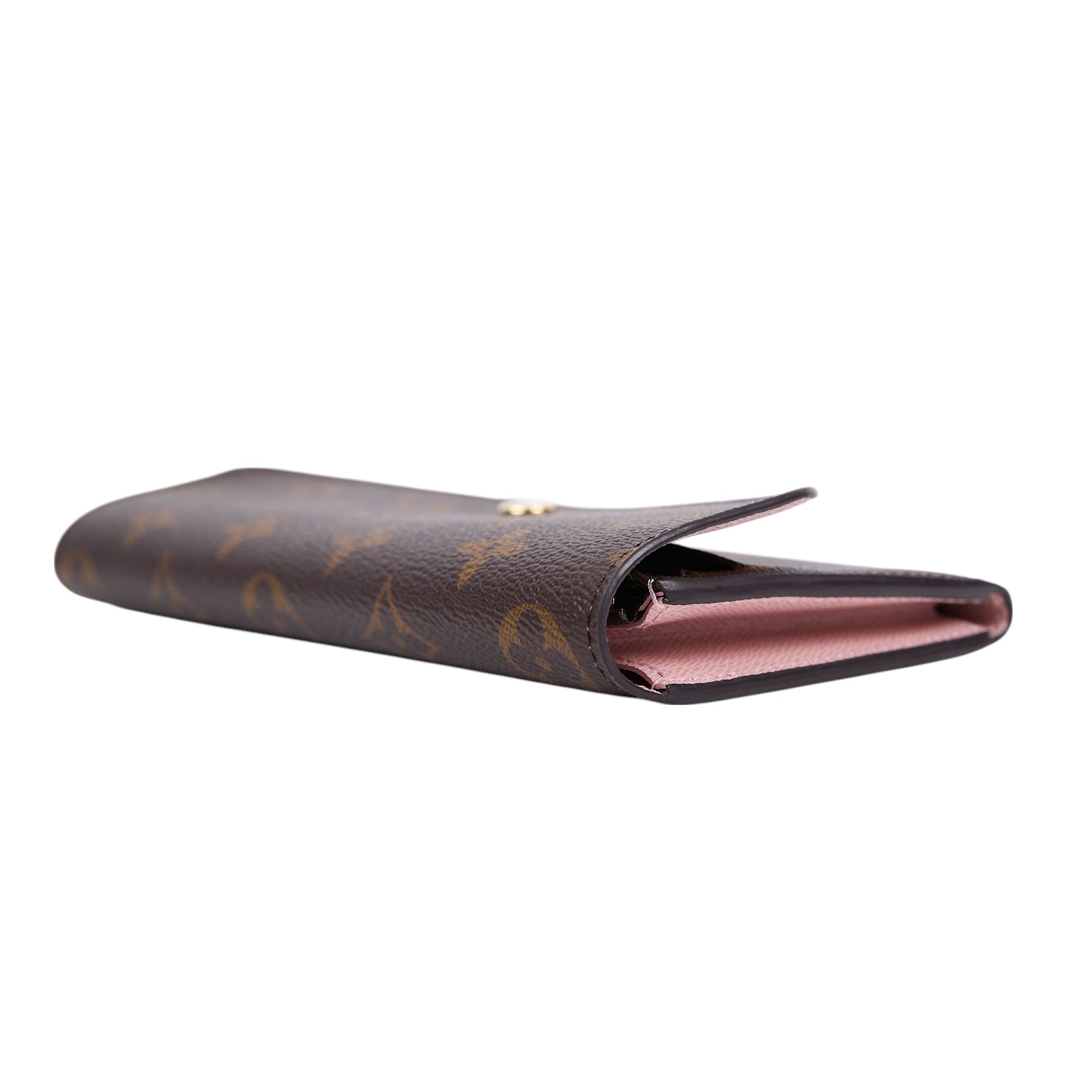 路易威登 LOUIS VUITTON Emilie 長夾 經典帆布 芭蕾粉色 M61289 晶片款 原花粉EMILIE長夾 防塵袋/原廠盒子