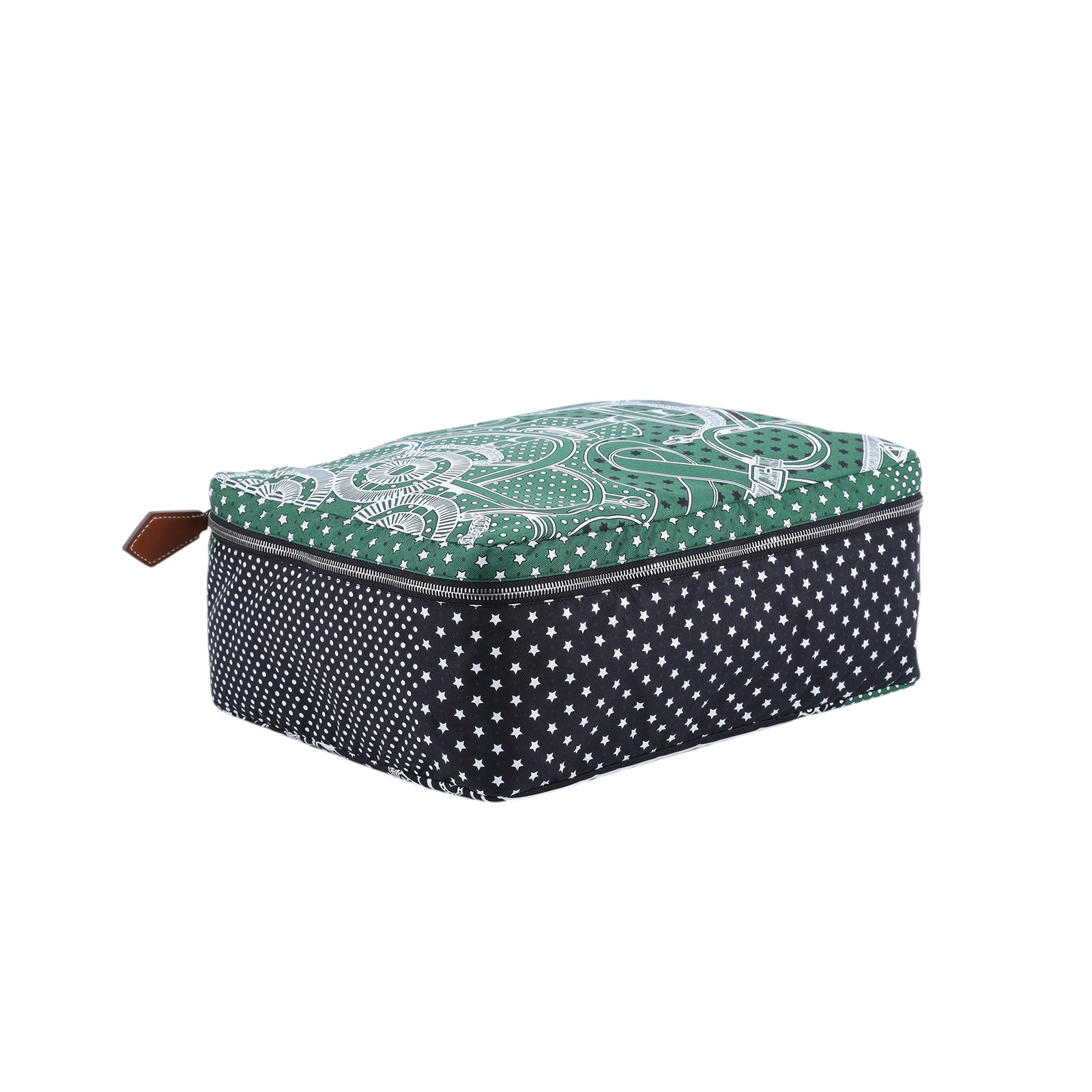 愛馬仕 Hermès Eperon dOr Bandana Travelsilk PM EPERONDBTPM Z 絲巾收納包 原廠盒子