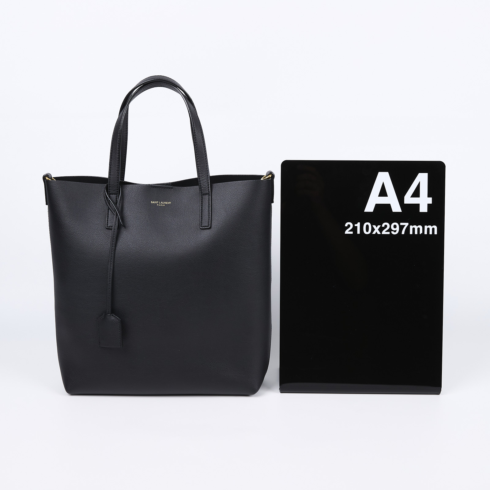聖羅蘭 YSL SAINT LAURENT Toy 肩背 購物袋 托特包 600307CSV0J 黑TOY SHOPPING 防塵袋/購買證明