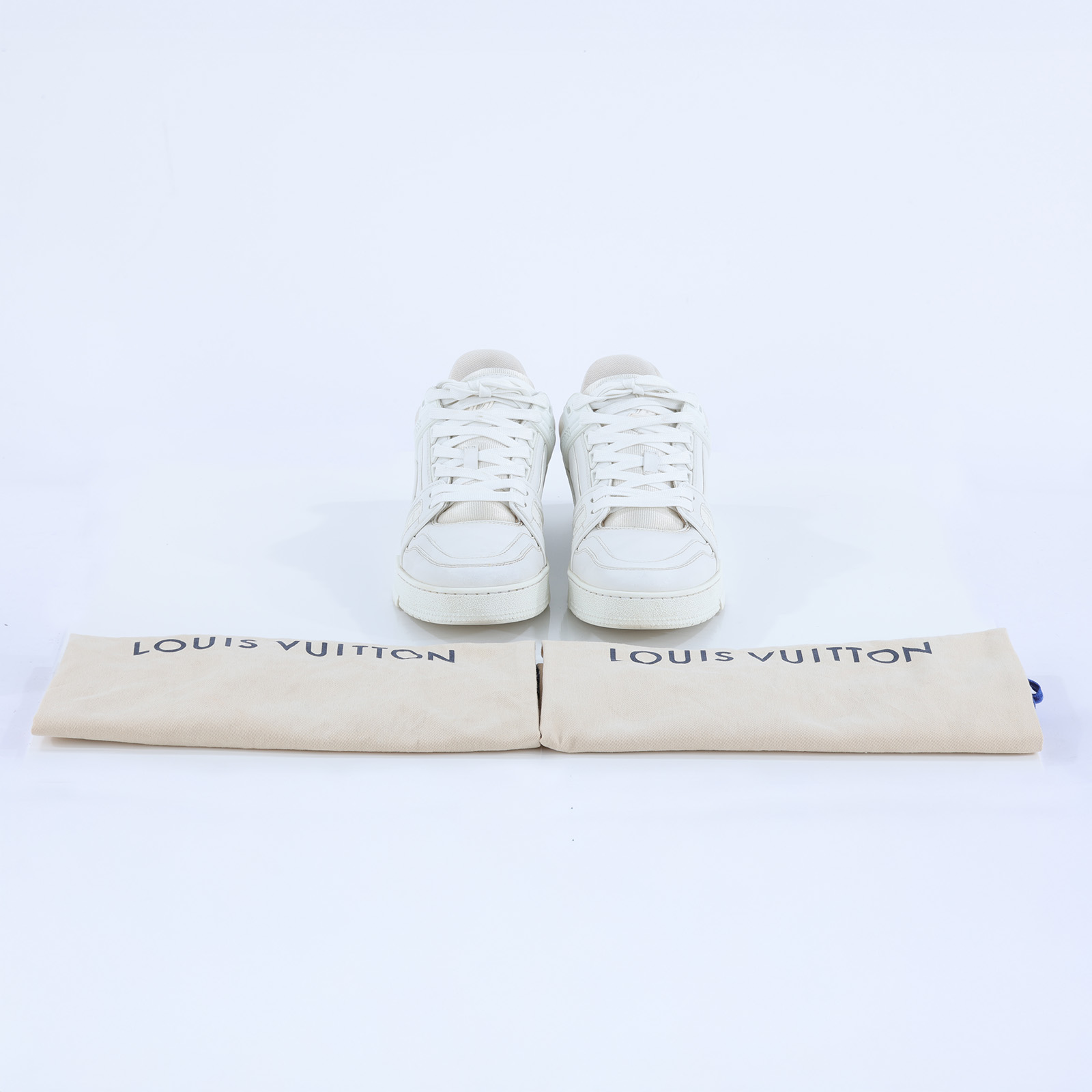路易威登 LOUIS VUITTON LV Trainer 運動鞋  白TRAINER 防塵袋