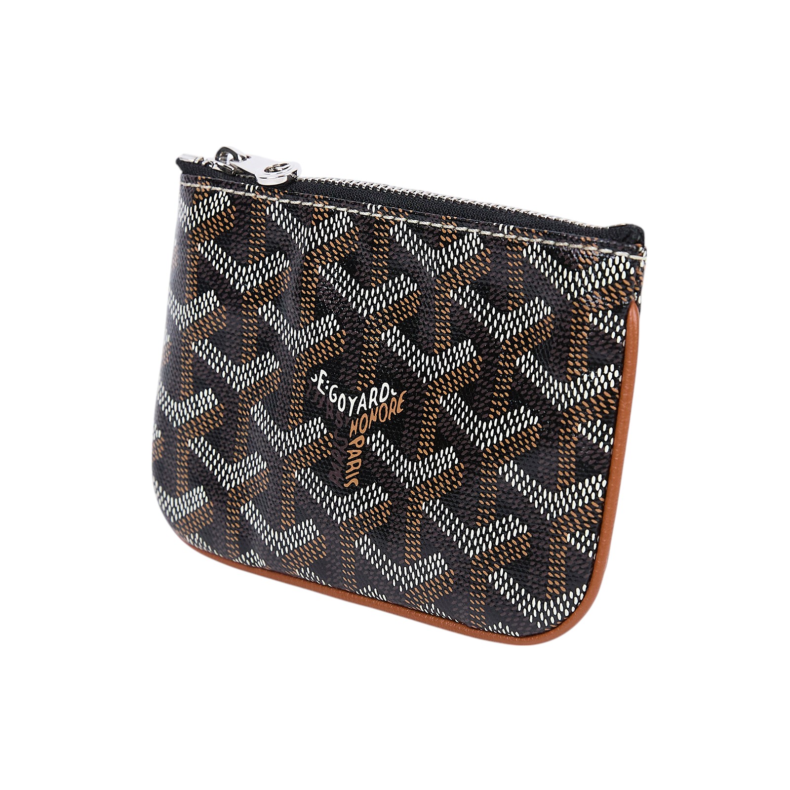 高雅德 GOYARD Sénat Nano Key Pouch 鑰匙包 SENAPCNANTY 焦糖鑰匙零錢包 無附屬品