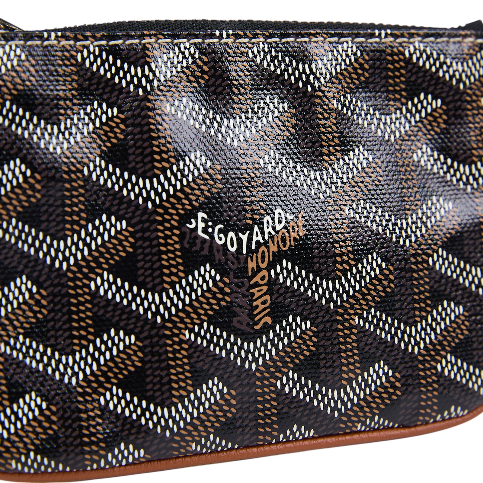 高雅德 GOYARD Sénat Nano Key Pouch 鑰匙包 SENAPCNANTY 焦糖鑰匙零錢包 無附屬品