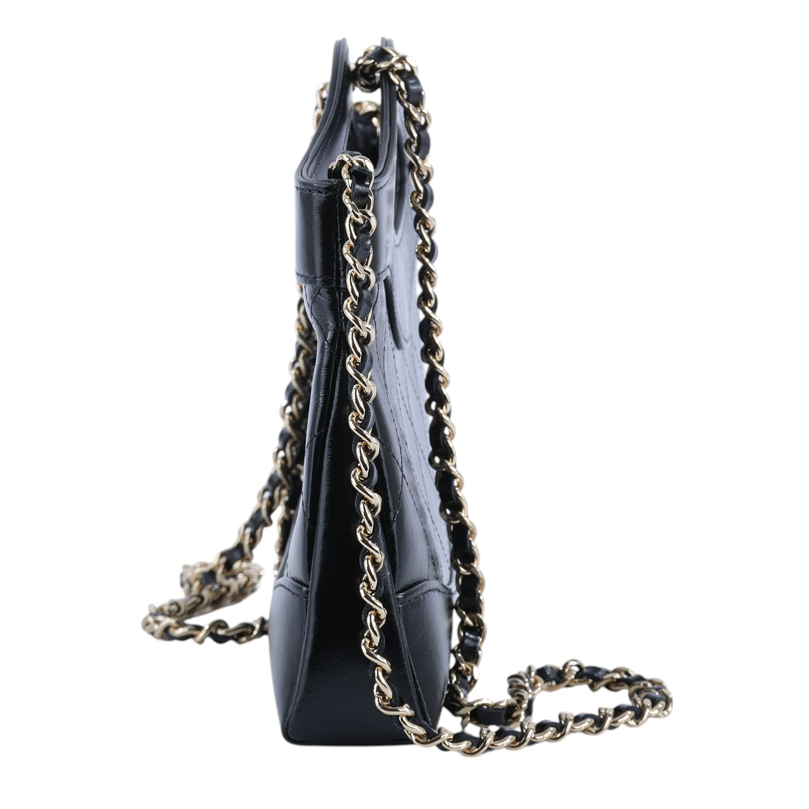 香奈兒 CHANEL CC Logo 31包 菱格紋 鍊帶 肩背 手提包 AS4133 晶片款 黑31包 MINI 原廠盒子/防塵袋