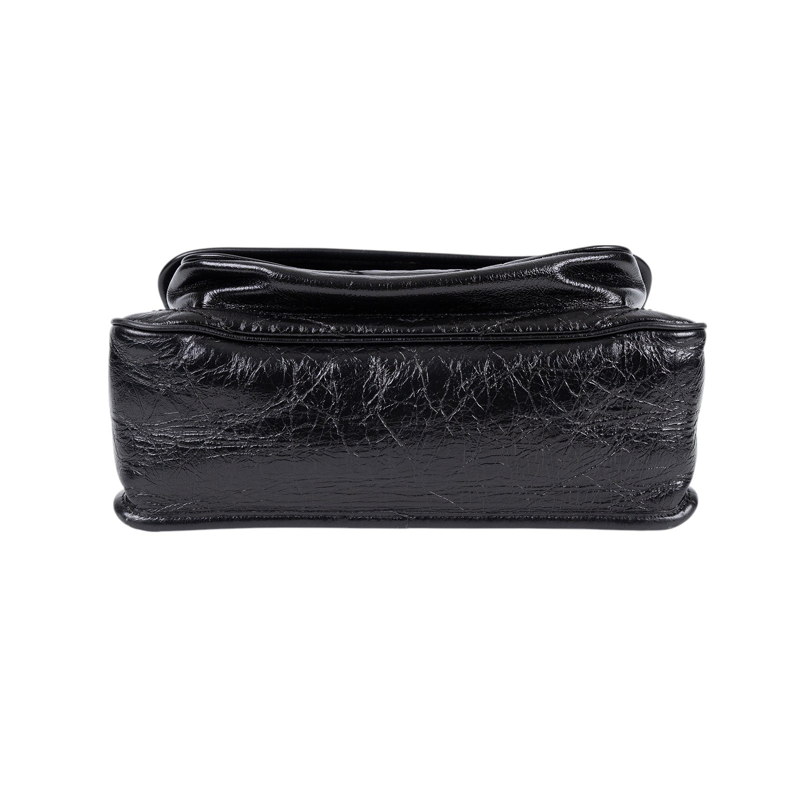 聖羅蘭 YSL SAINT LAURENT Niki 復古皮革 中型手袋 6331840EN08 黑SO BLACK NIKI中號 防塵袋