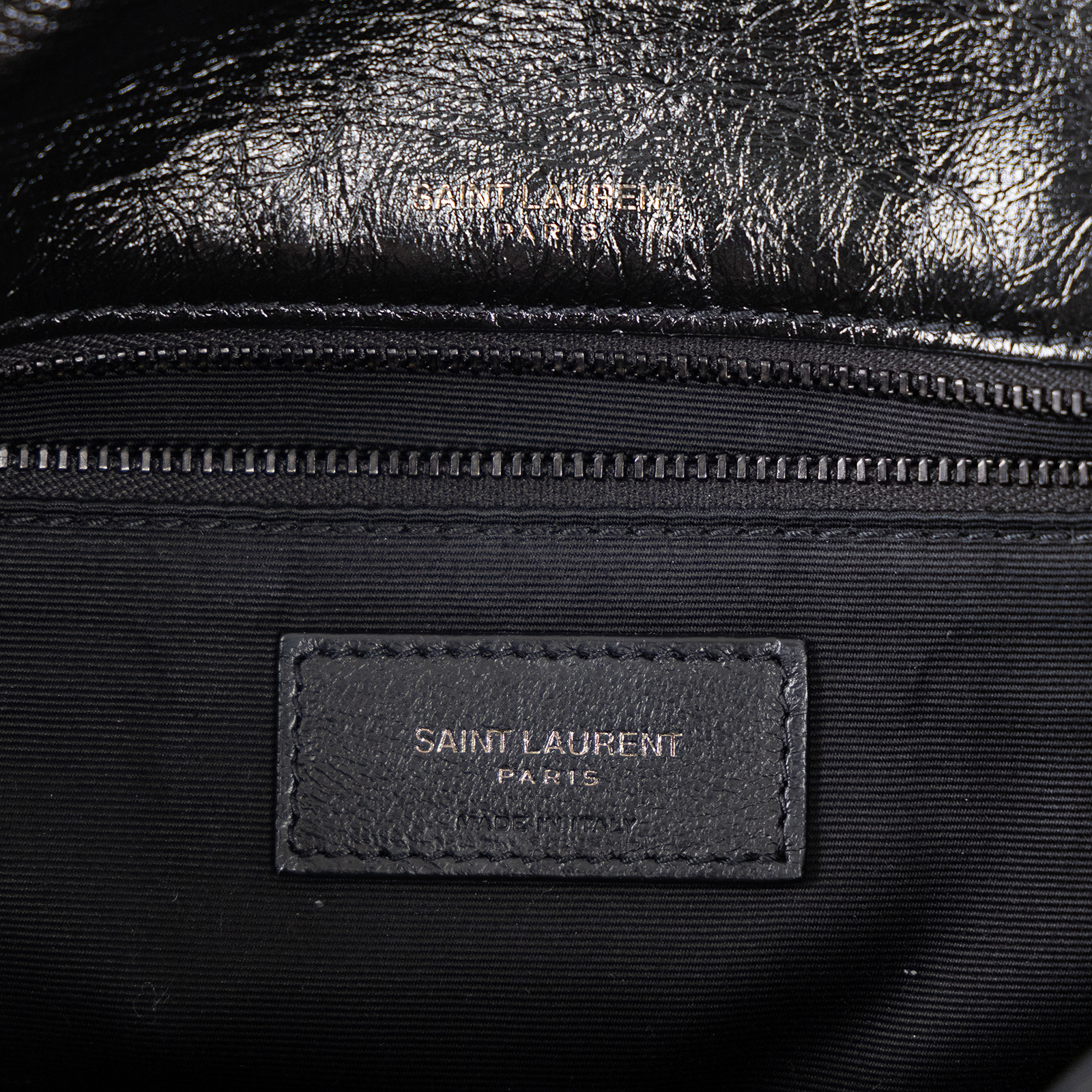 聖羅蘭 YSL SAINT LAURENT Niki 復古皮革 中型手袋 6331840EN08 黑SO BLACK NIKI中號 防塵袋