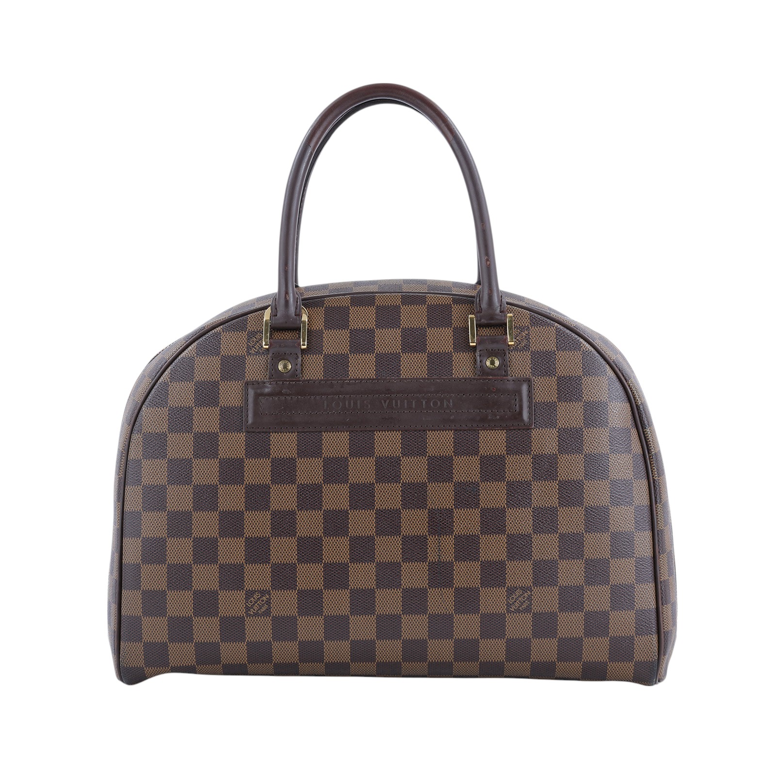 路易威登 LOUIS VUITTON Nolita 棕棋盤格 手提包 N41455 棋盤NOLITA 無附屬品