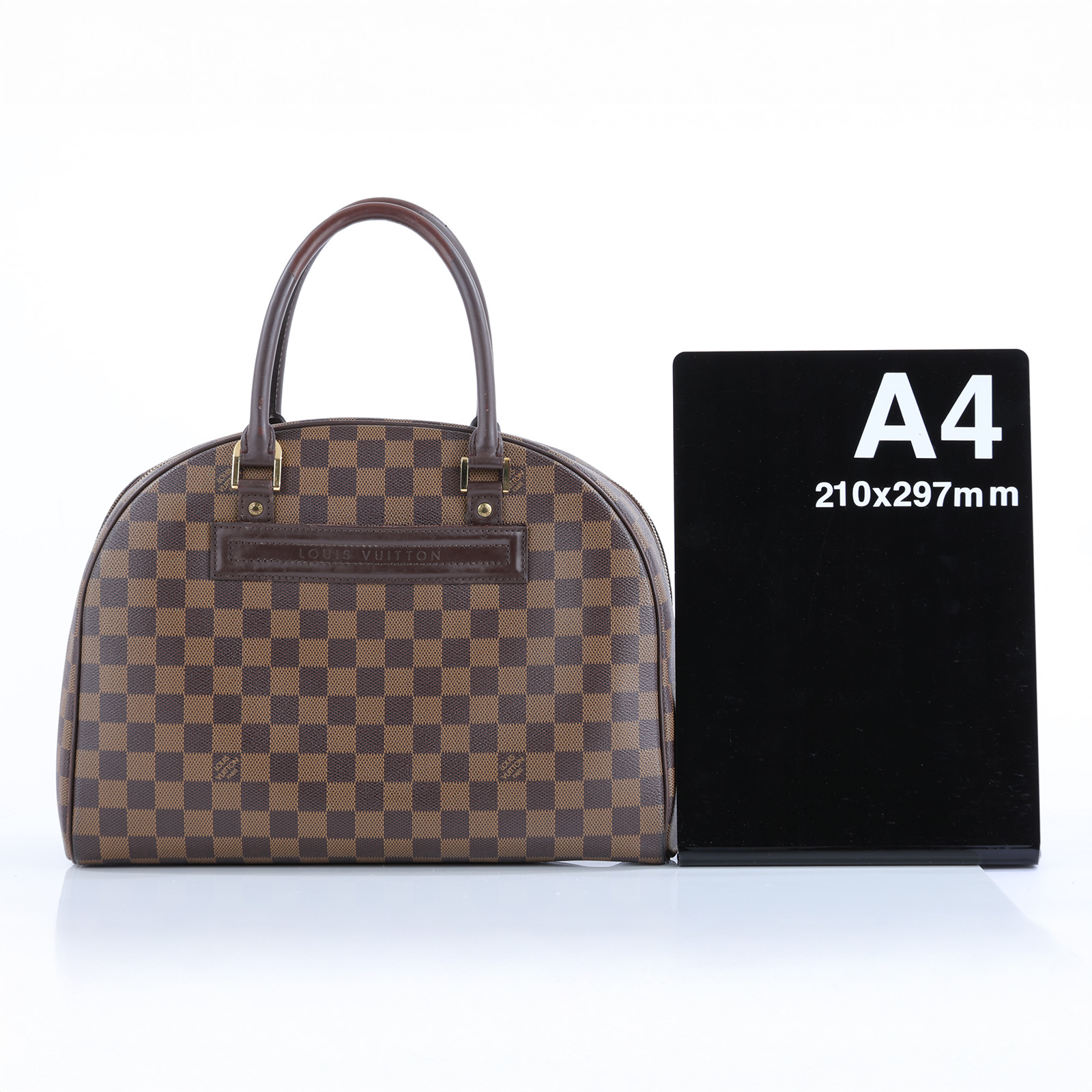 路易威登 LOUIS VUITTON Nolita 棕棋盤格 手提包 N41455 棋盤NOLITA 無附屬品