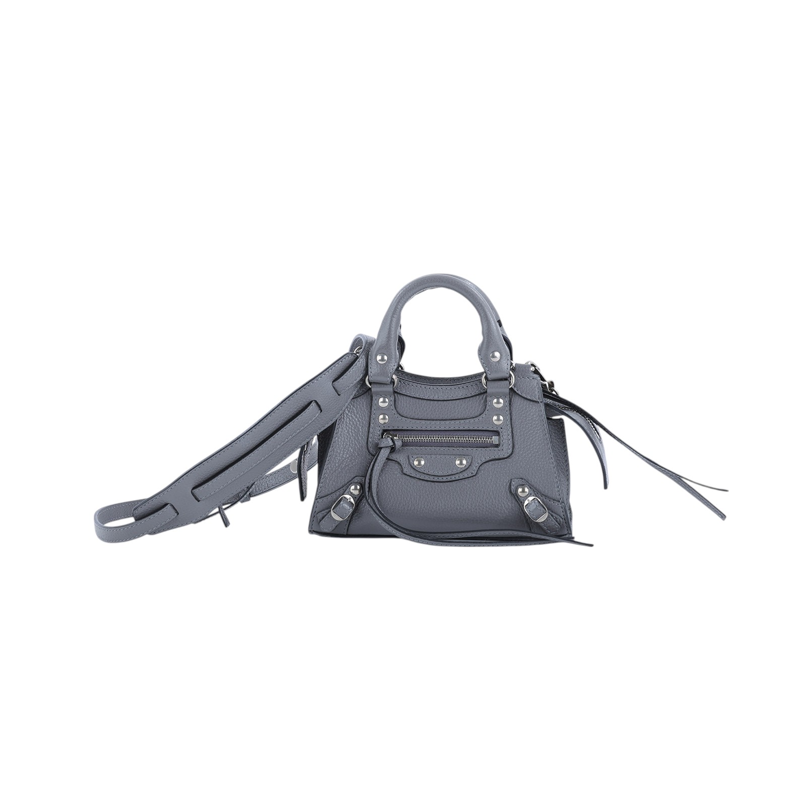 巴黎世家 BALENCIAGA NEO CLASSIC CITY 機車包 63852711R5 灰NEO CLASSIC 防塵袋