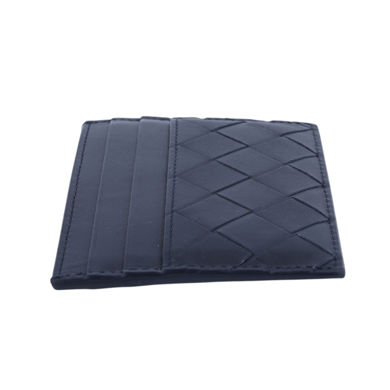寶緹嘉 BOTTEGA VENETA Intrecciato 卡夾 743209VCPQ 黑編織卡夾 原廠盒子/防塵袋