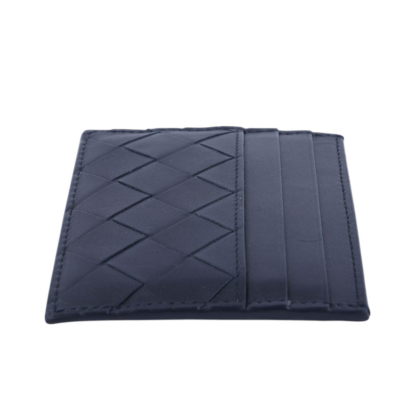 寶緹嘉 BOTTEGA VENETA Intrecciato 卡夾 743209VCPQ 黑編織卡夾 原廠盒子/防塵袋