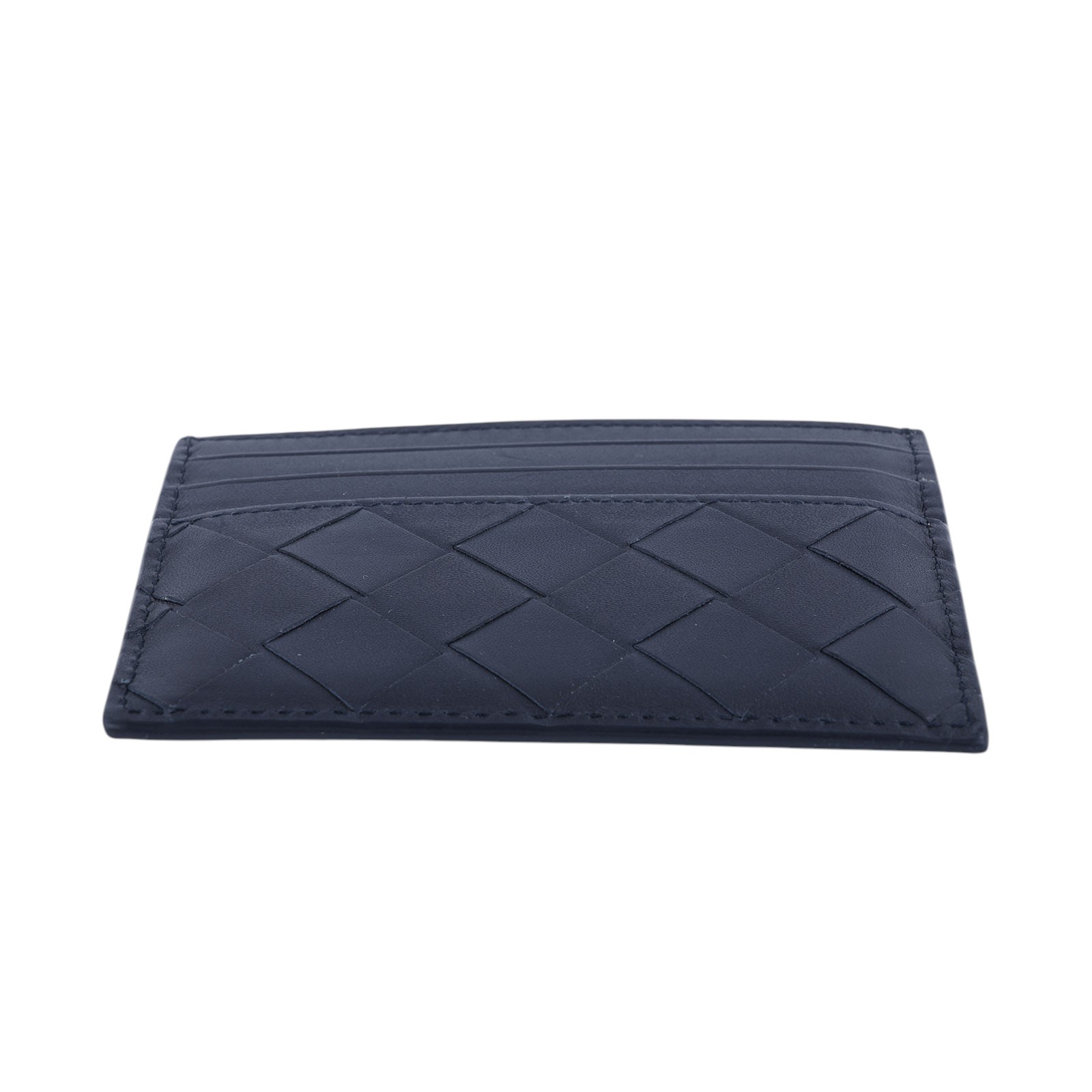 寶緹嘉 BOTTEGA VENETA Intrecciato 卡夾 743209VCPQ 黑編織卡夾 原廠盒子/防塵袋