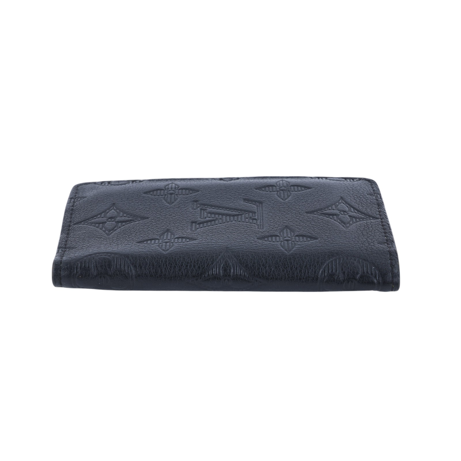路易威登 LOUIS VUITTON 袋裝萬用錢包 灰色 M81382 晶片款 黑SHADOW卡夾 無附屬品