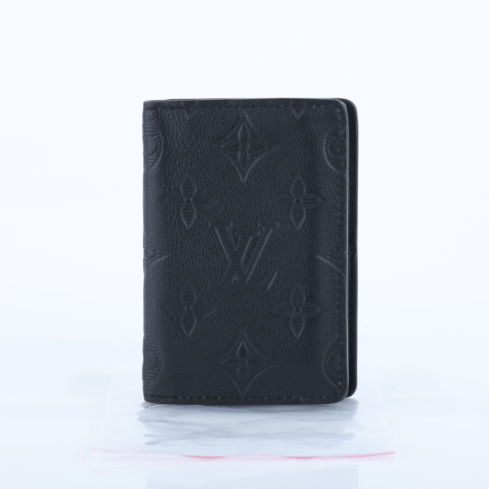路易威登 LOUIS VUITTON 袋裝萬用錢包 灰色 M81382 晶片款 黑SHADOW卡夾 無附屬品