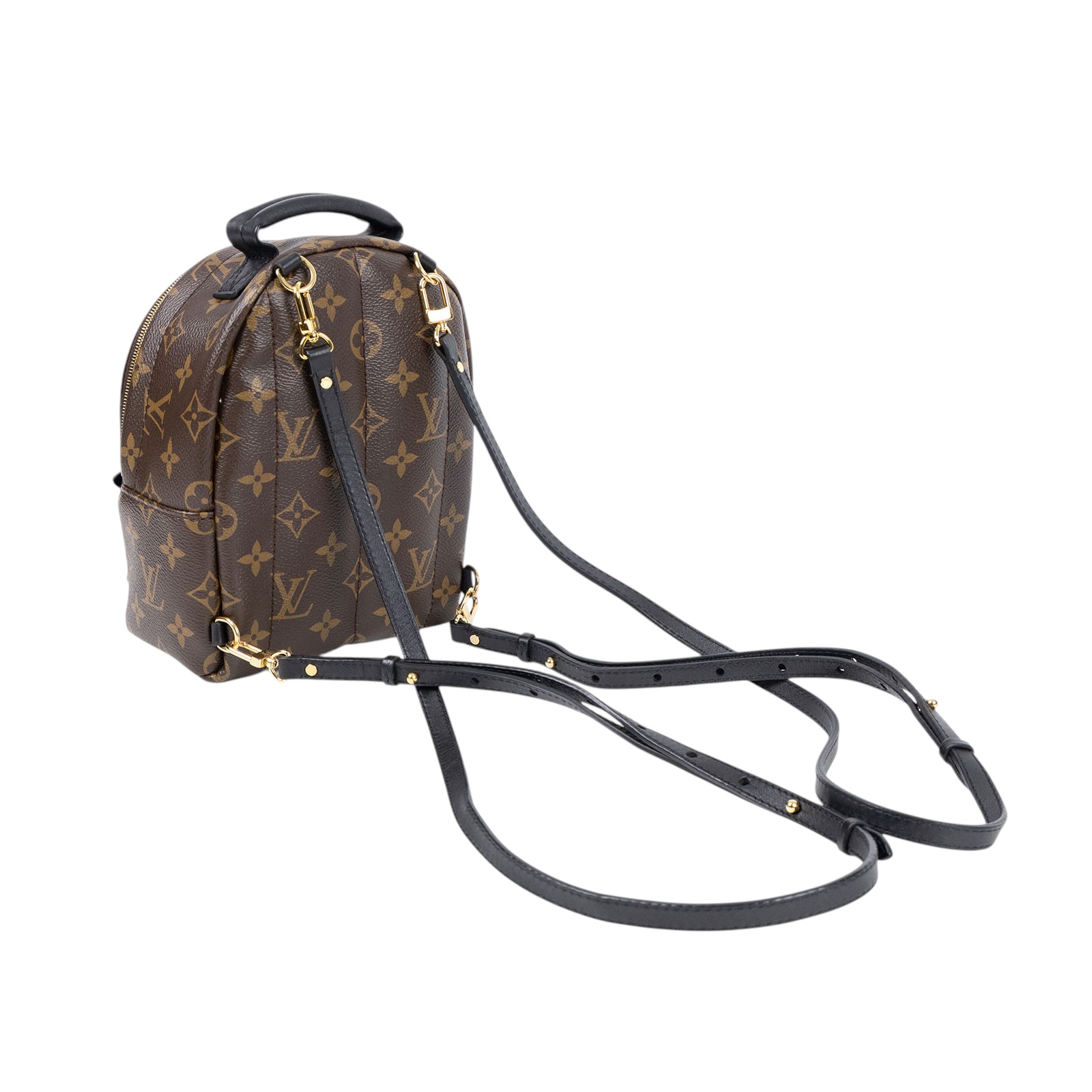 路易威登 LOUIS VUITTON Palm Springs Mini 迷你 後背包 M44873 晶片款  原廠盒子/防塵袋/購買證明