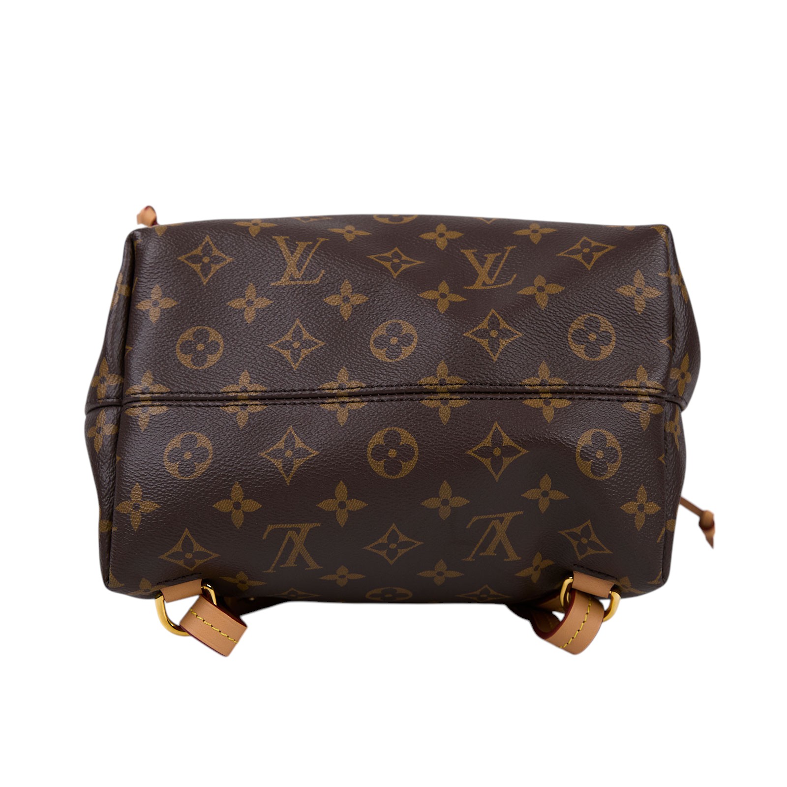路易威登 LOUIS VUITTON Montsouris PM 後背包 經典帆布 M45501 晶片款 原花後背包MONTSOURIS PM 防塵袋