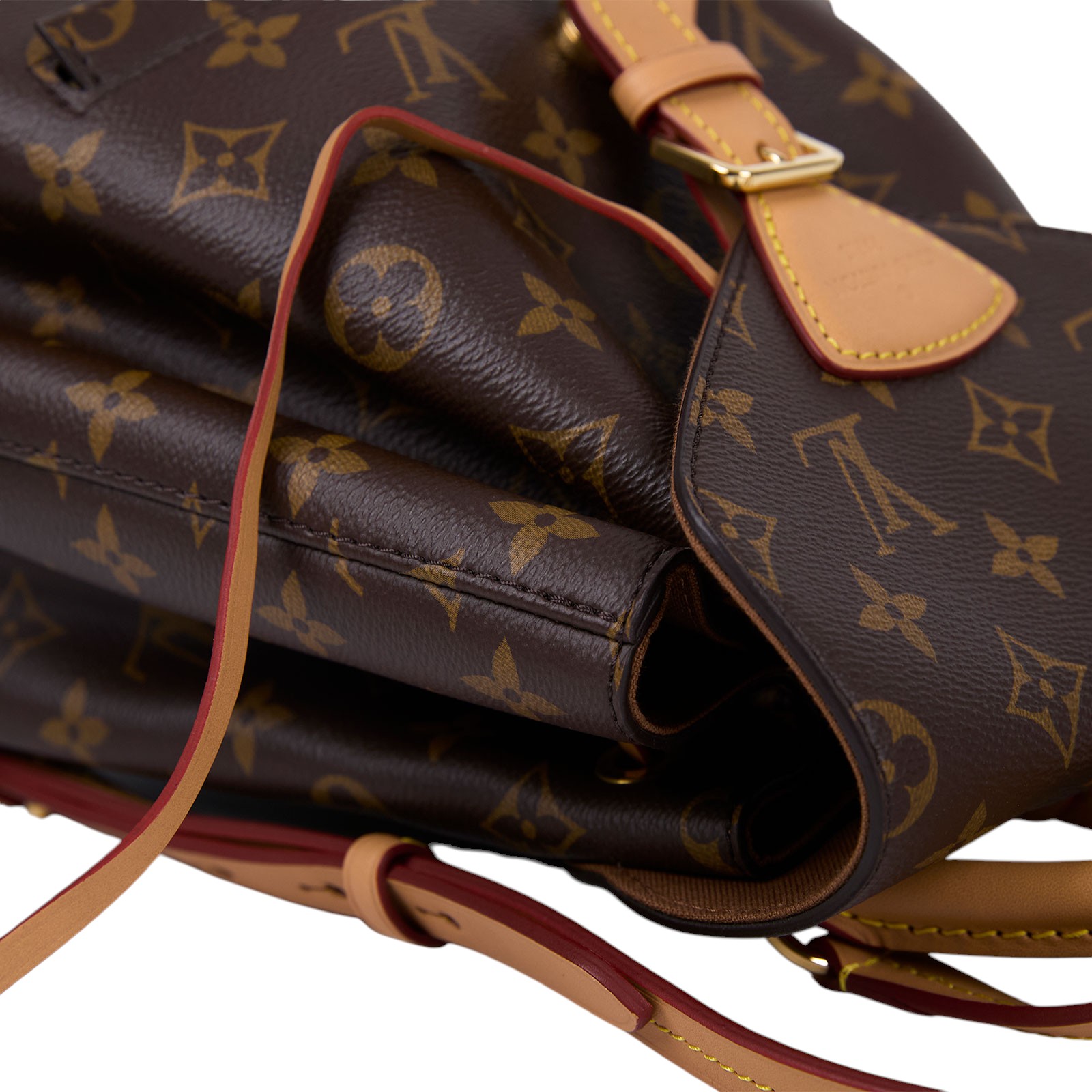 路易威登 LOUIS VUITTON Montsouris PM 後背包 經典帆布 M45501 晶片款 原花後背包MONTSOURIS PM 防塵袋