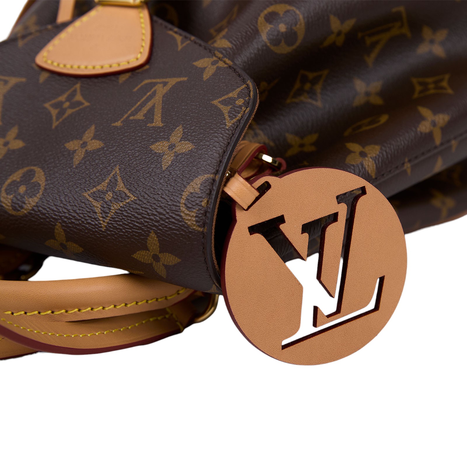 路易威登 LOUIS VUITTON Montsouris PM 後背包 經典帆布 M45501 晶片款 原花後背包MONTSOURIS PM 防塵袋