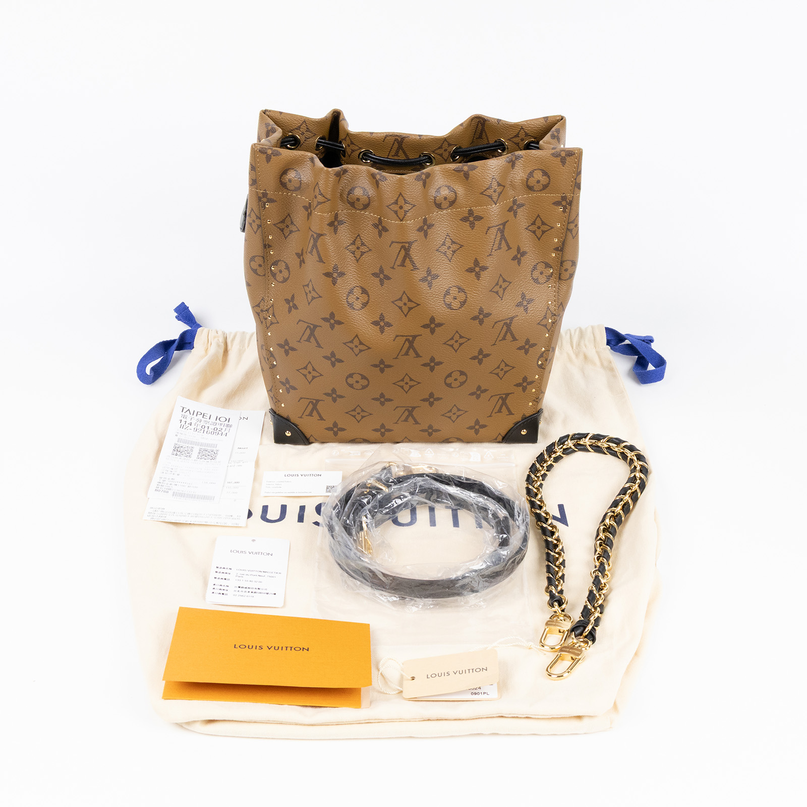 路易威登 LOUIS VUITTON Cruise 2025 系列 Noé Trunk PM 手提包 M13324 晶片款  防塵袋/購買證明/背帶