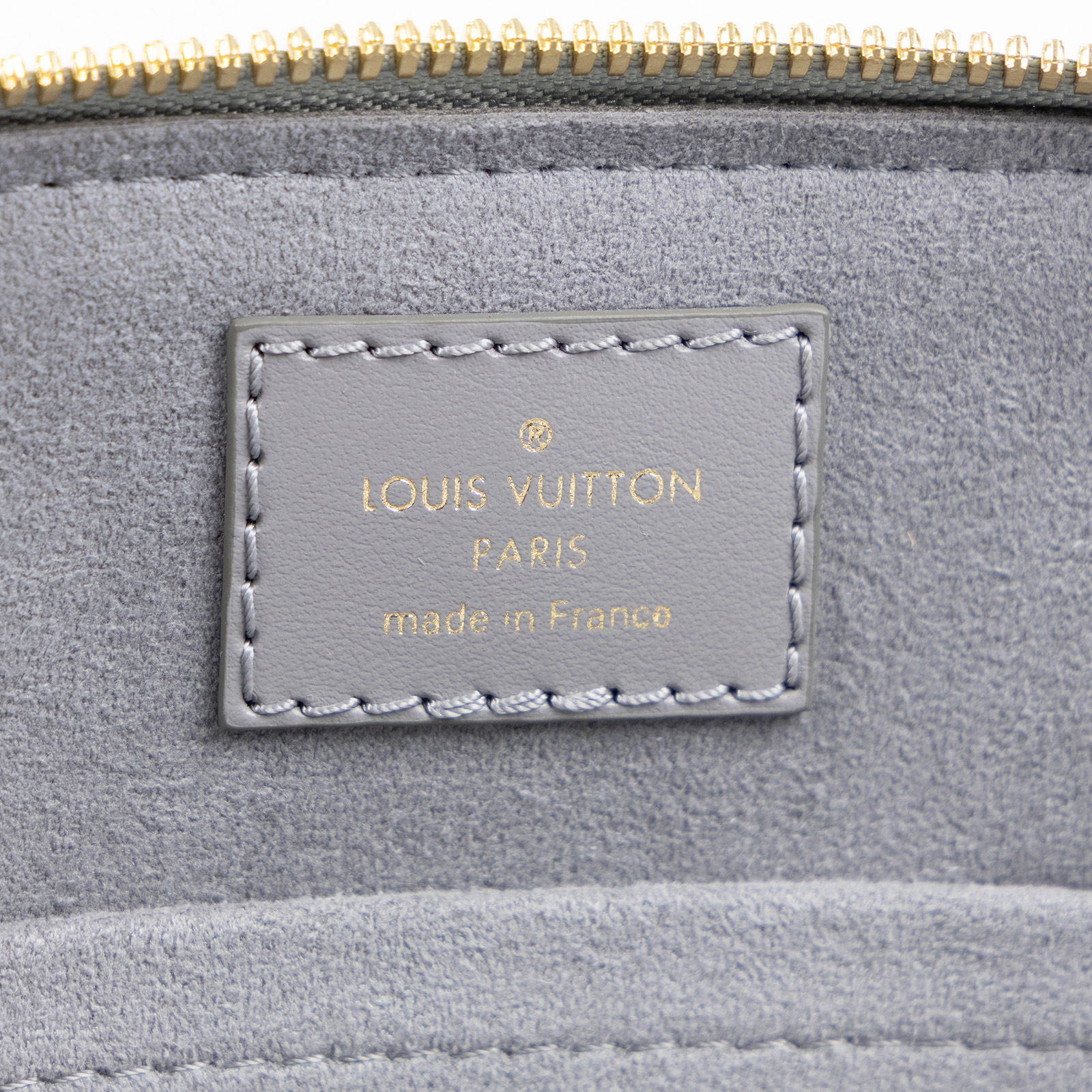 路易威登 LOUIS VUITTON Alma BB 手提包 灰色 M12561 晶片款 灰原花ALMA BB 防塵袋/購買證明