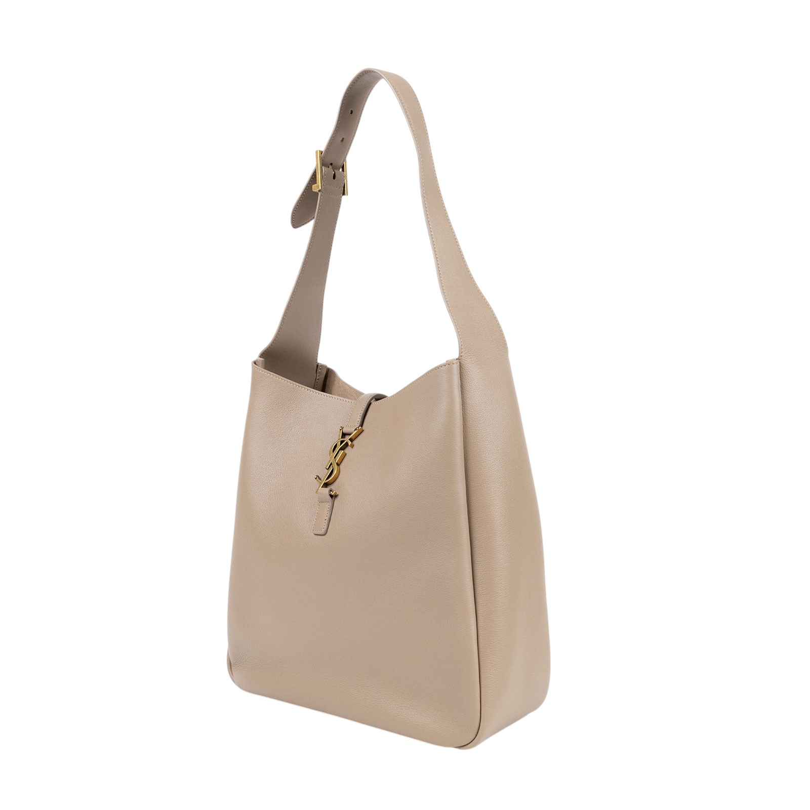 聖羅蘭 YSL SAINT LAURENT LE 5 À 7 滑面皮革 柔軟 大型 手袋 手提 肩背包 753837AAAUQ  防塵袋