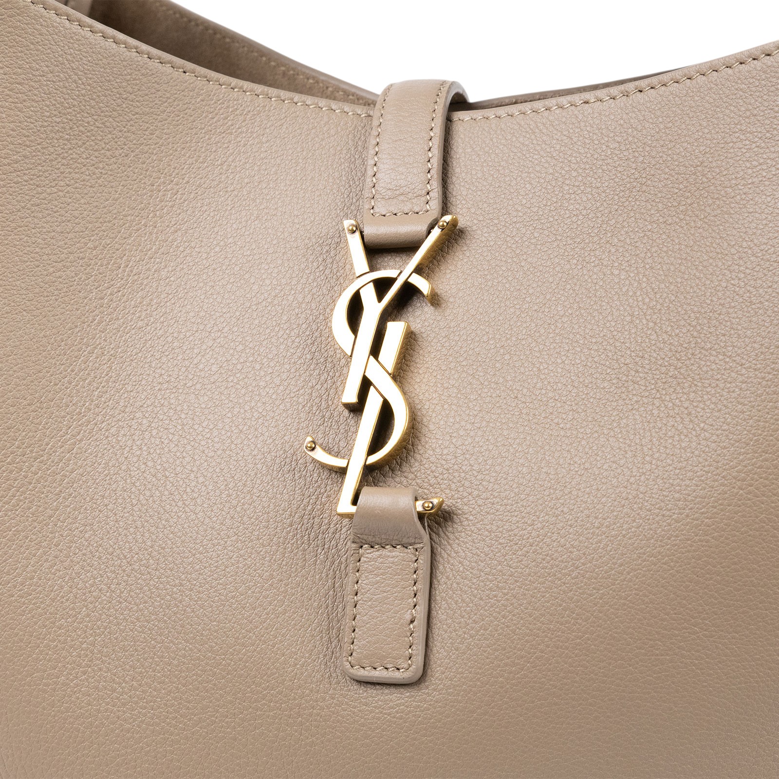 聖羅蘭 YSL SAINT LAURENT LE 5 À 7 滑面皮革 柔軟 大型 手袋 手提 肩背包 753837AAAUQ  防塵袋