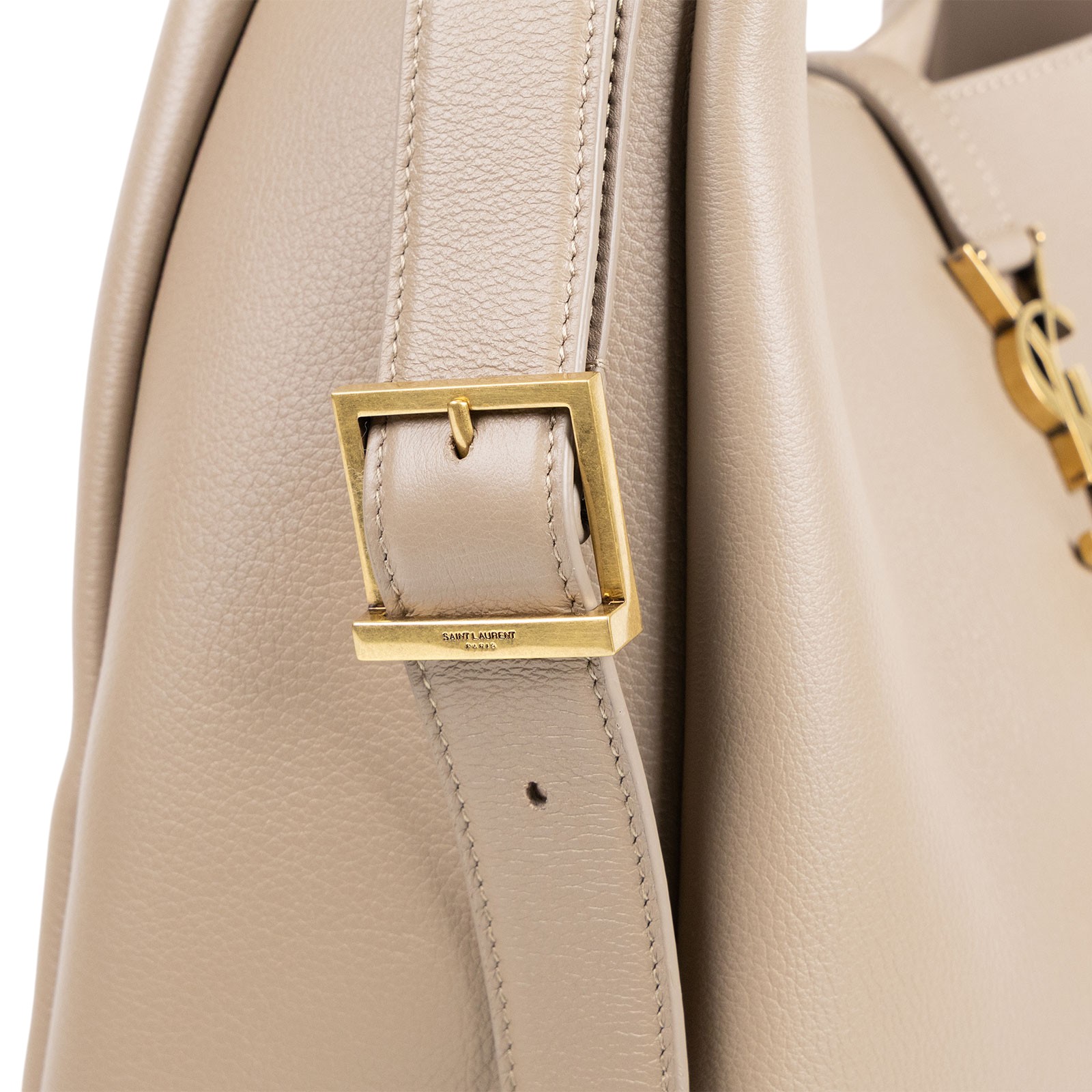 聖羅蘭 YSL SAINT LAURENT LE 5 À 7 滑面皮革 柔軟 大型 手袋 手提 肩背包 753837AAAUQ  防塵袋