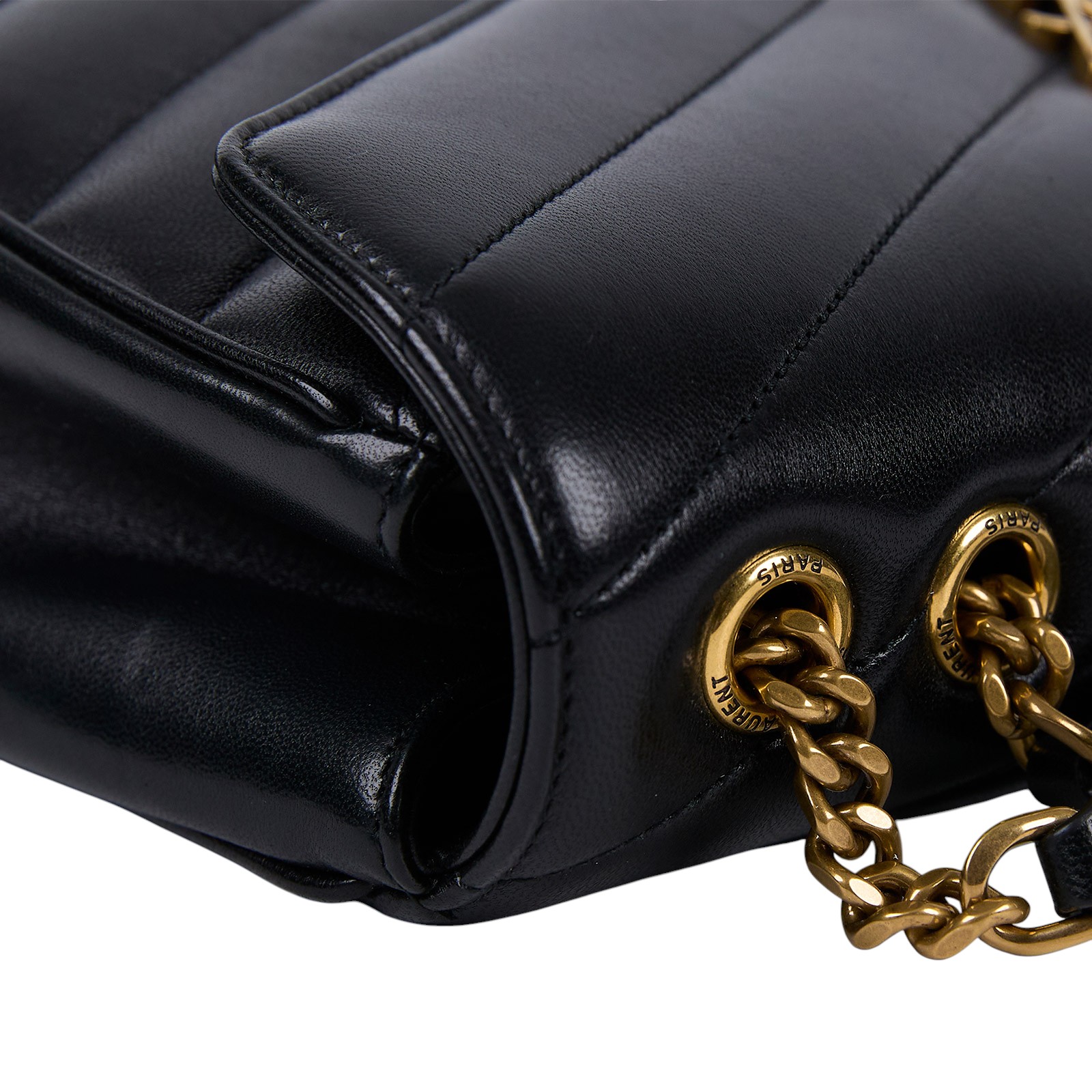 聖羅蘭 YSL SAINT LAURENT Loulou Matelasse 絎縫 小羊皮 手袋 中型 801439AAEAX  防塵袋/購買證明