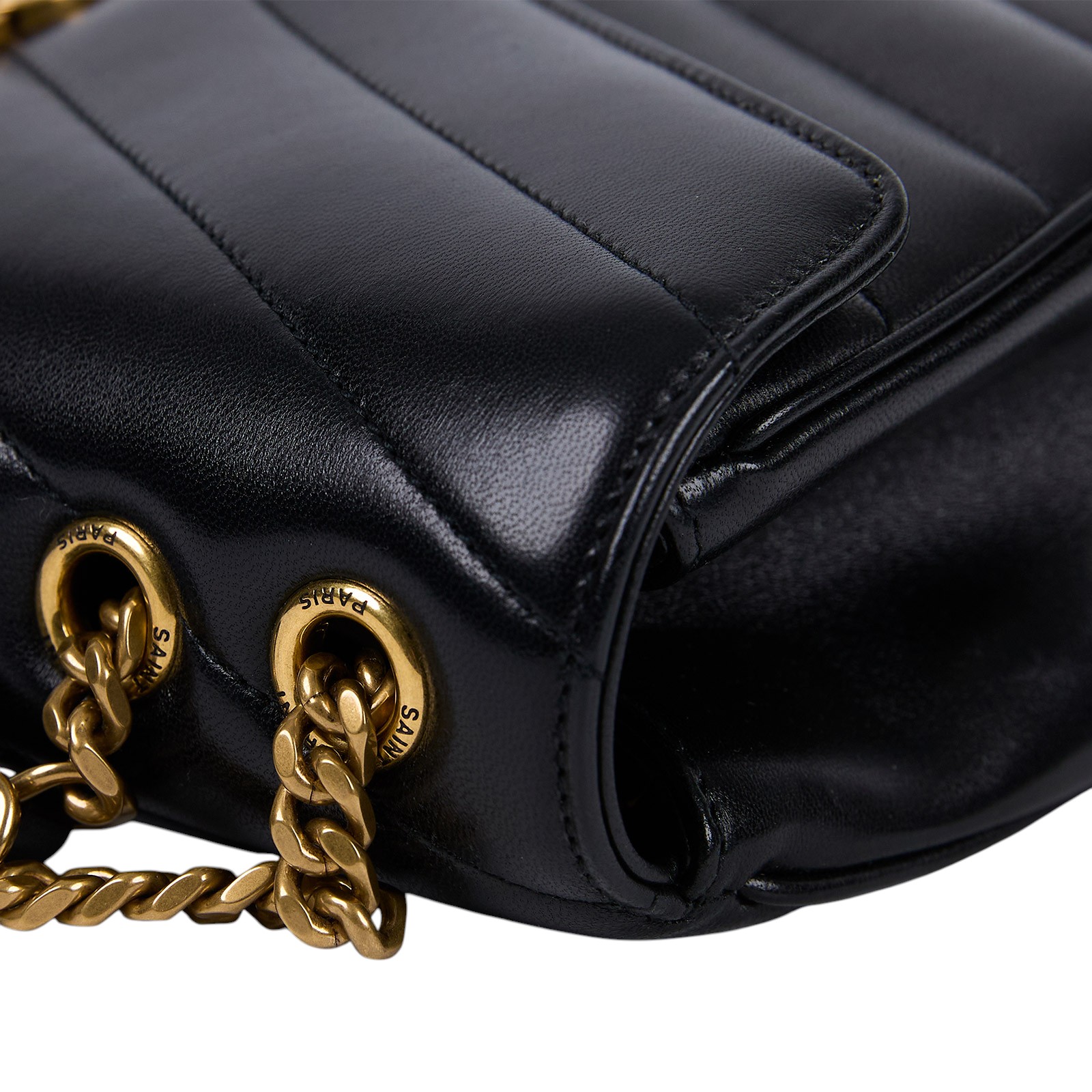 聖羅蘭 YSL SAINT LAURENT Loulou Matelasse 絎縫 小羊皮 手袋 中型 801439AAEAX  防塵袋/購買證明