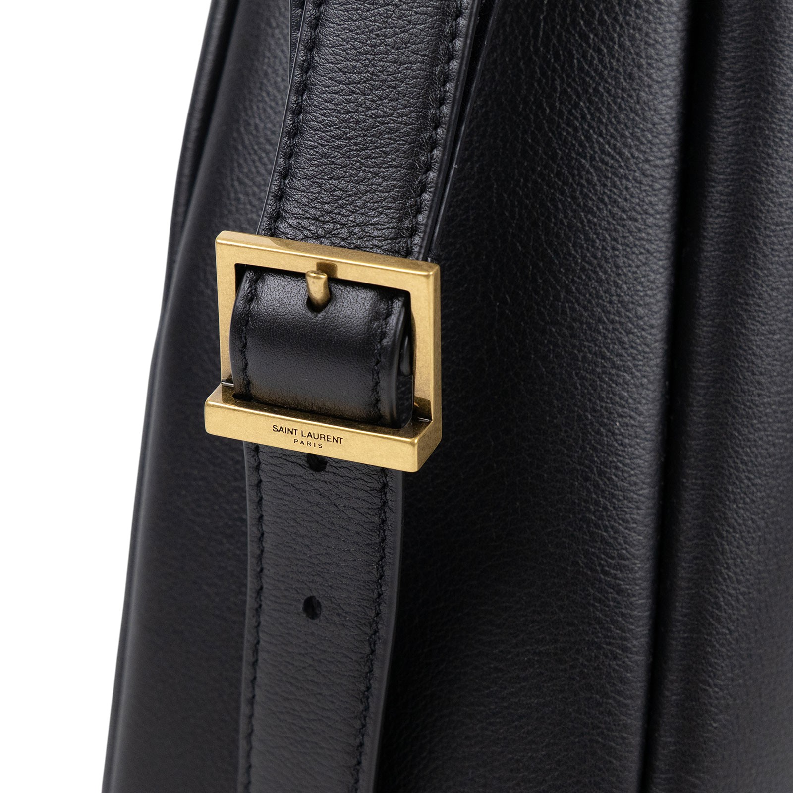聖羅蘭 YSL SAINT LAURENT LE 5 À 7 小型 粒面皮革 柔軟 手袋 手提包 713938AAAUQ  防塵袋