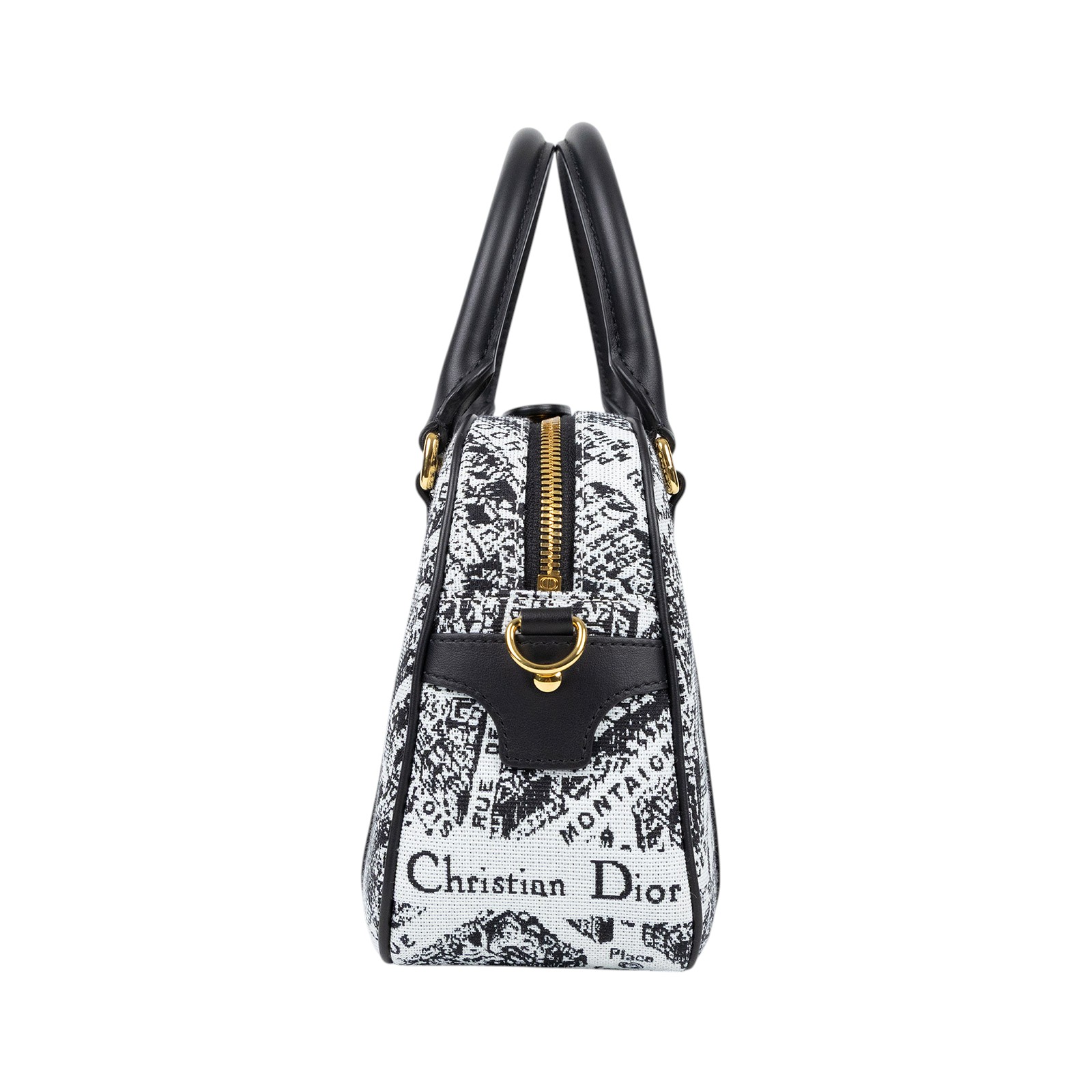 迪奧 CHRISTIAN DIOR D-Vibe 保齡球袋 中型 M1340UDEP 刺繡D-VIBE保齡球包 中款 防塵袋/保證卡/購買證明