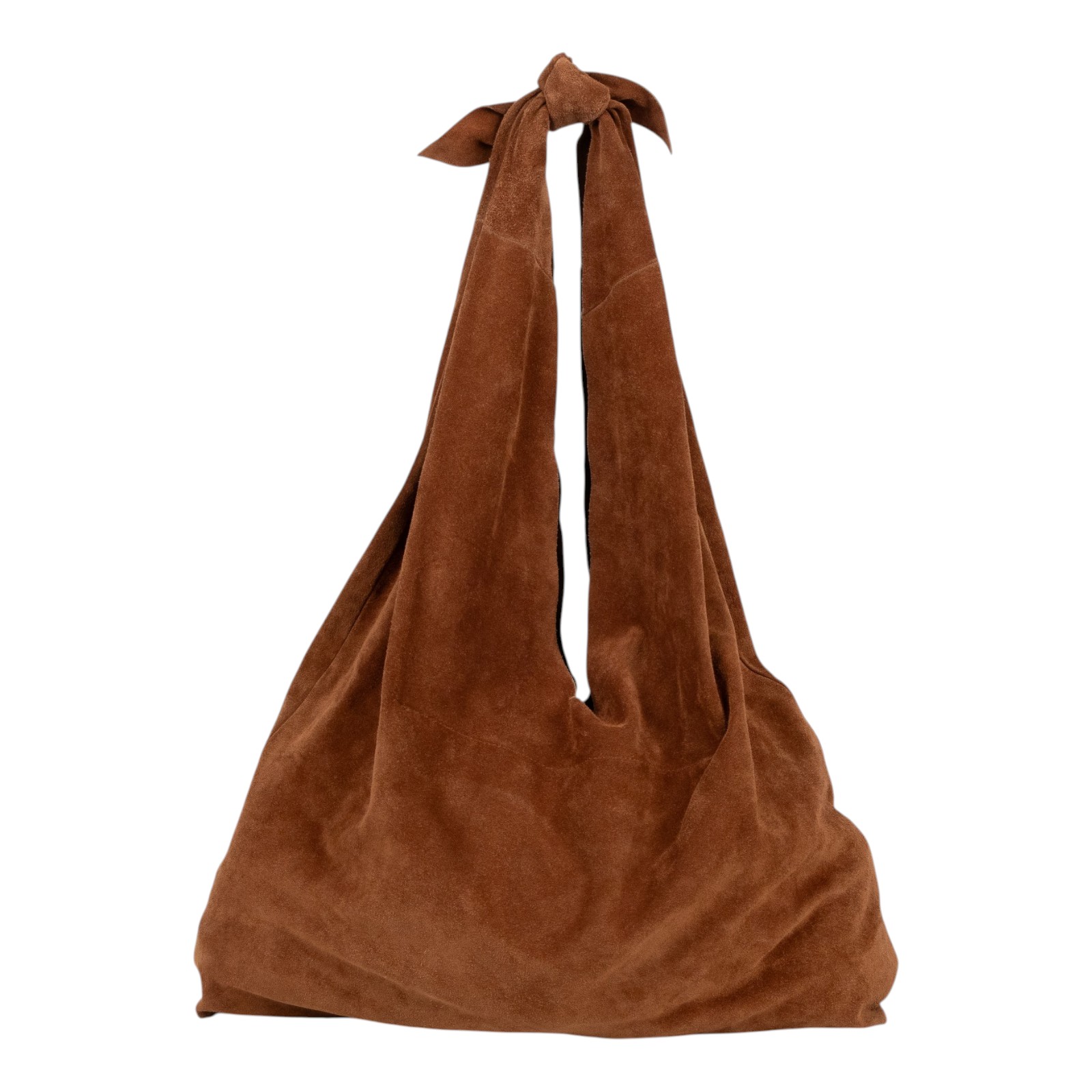 安靜奢華主義 THE ROW Bindle 麂皮 Hobo 包  咖麂皮TOTE 無附屬品