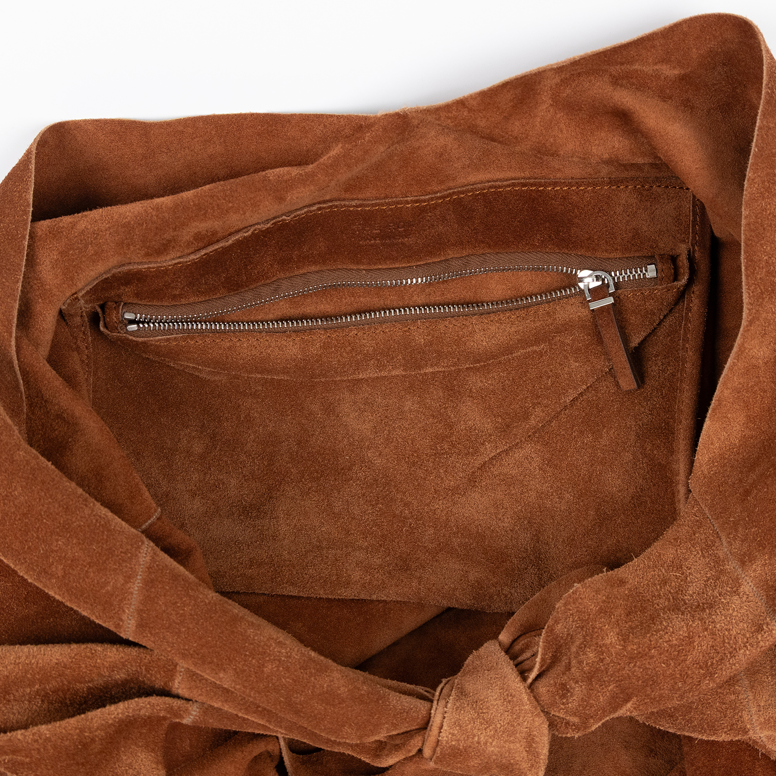 安靜奢華主義 THE ROW Bindle 麂皮 Hobo 包  咖麂皮TOTE 無附屬品