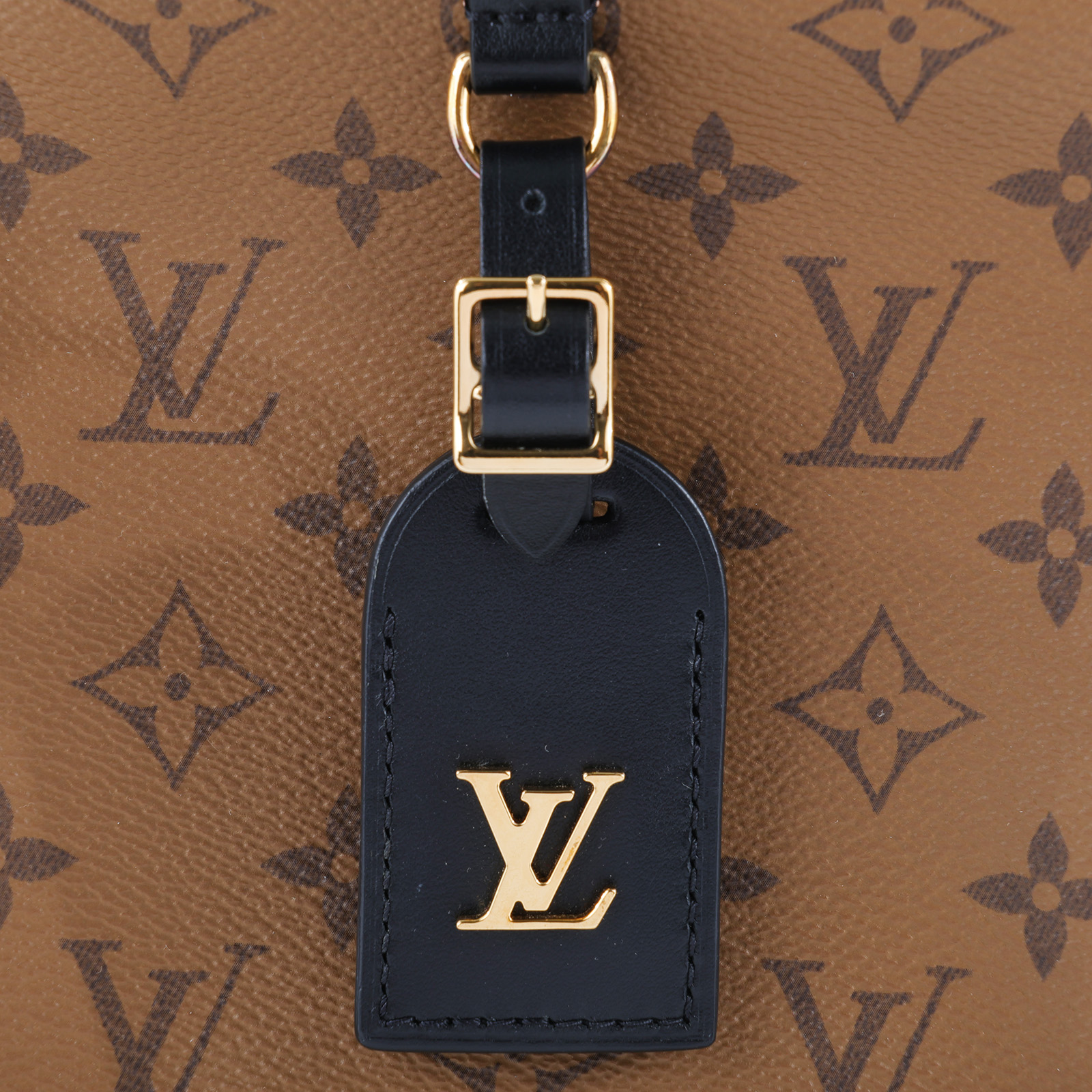 路易威登 LOUIS VUITTON Atlantis BB Reverse 帆布 手提 斜背包 M46816 晶片款  原廠盒子/防塵袋